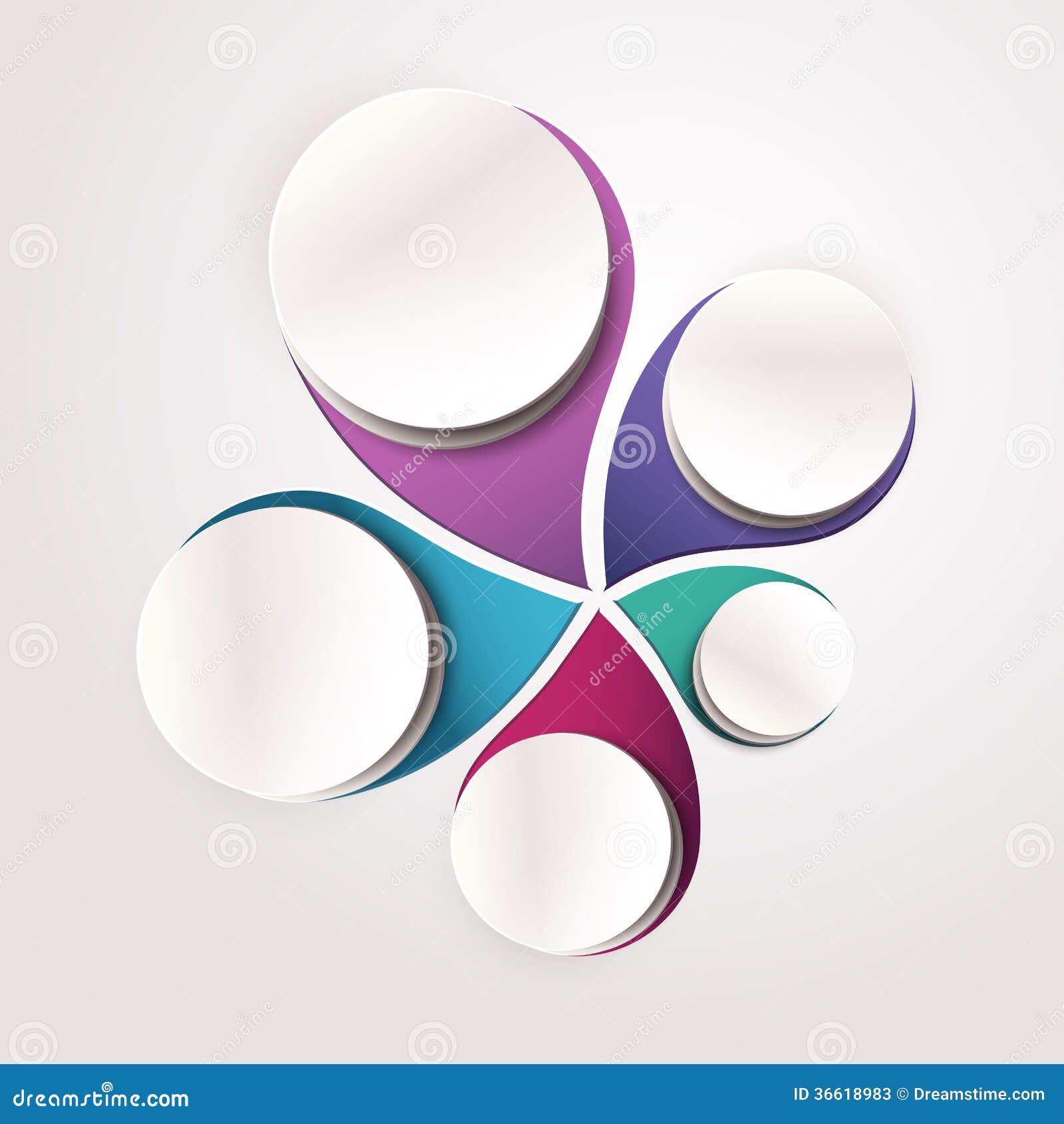 Design circle template stock vector. Illustration of modern - 36618983
