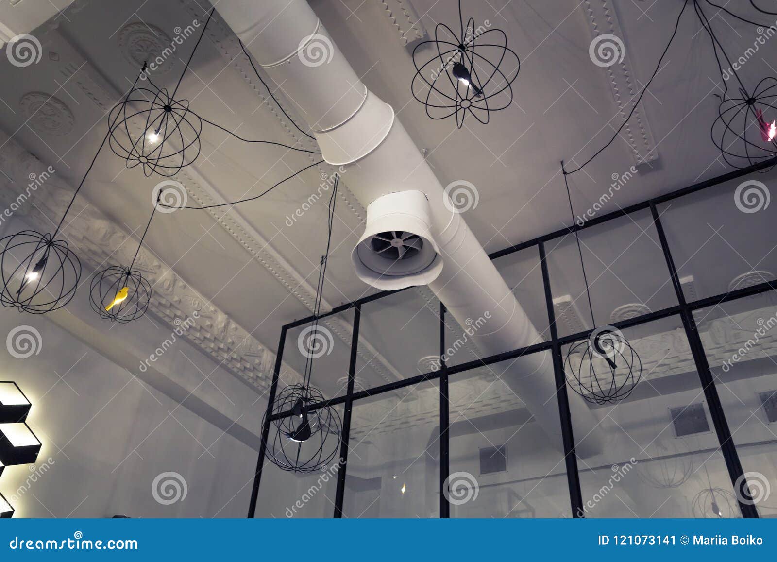 Design Of Contemporary Restaurant Ceiling Foyer Pendants Loft