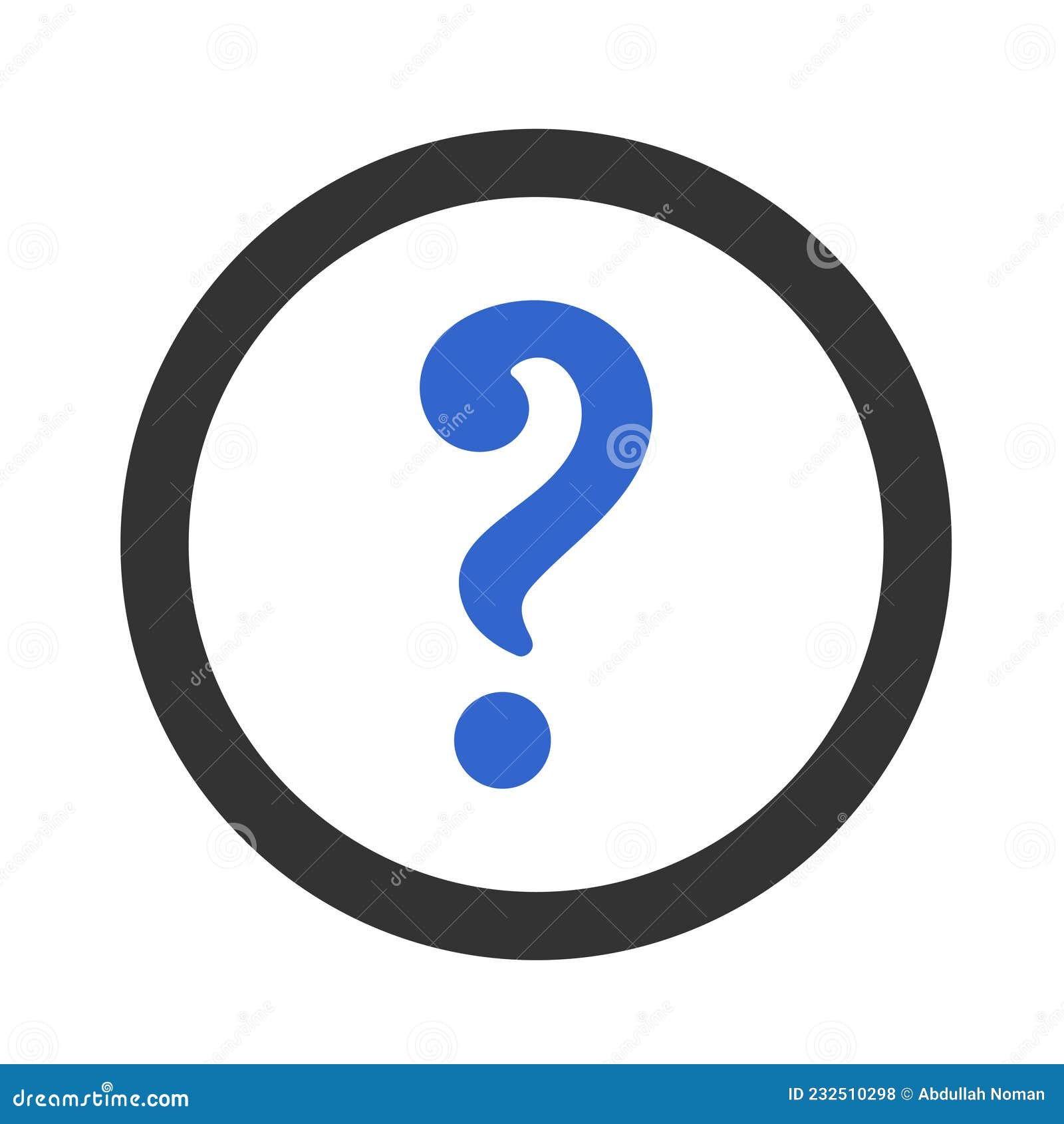 Design Do ícone De Sinal De Pergunta Ilustração do Vetor - Ilustração de  nearsighted, pictograma: 232510298, image size:1600x1690