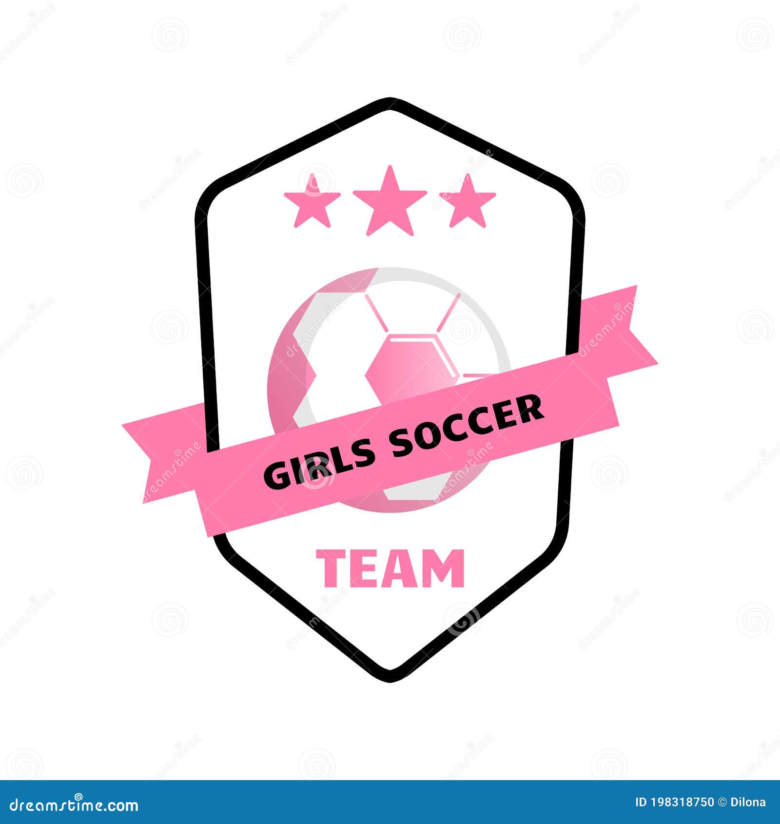 Logotipo de jogo feminino