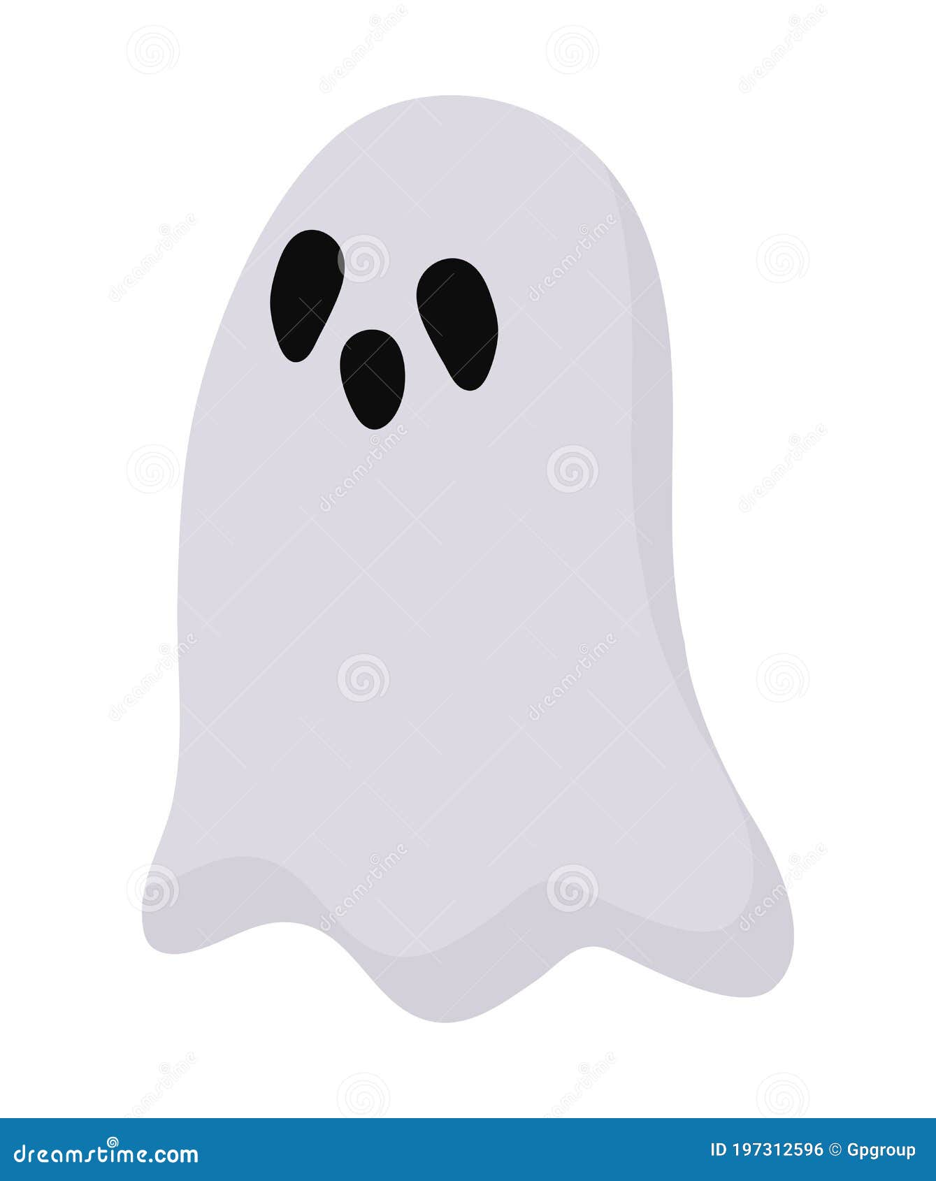 Desenho de fantasma de halloween