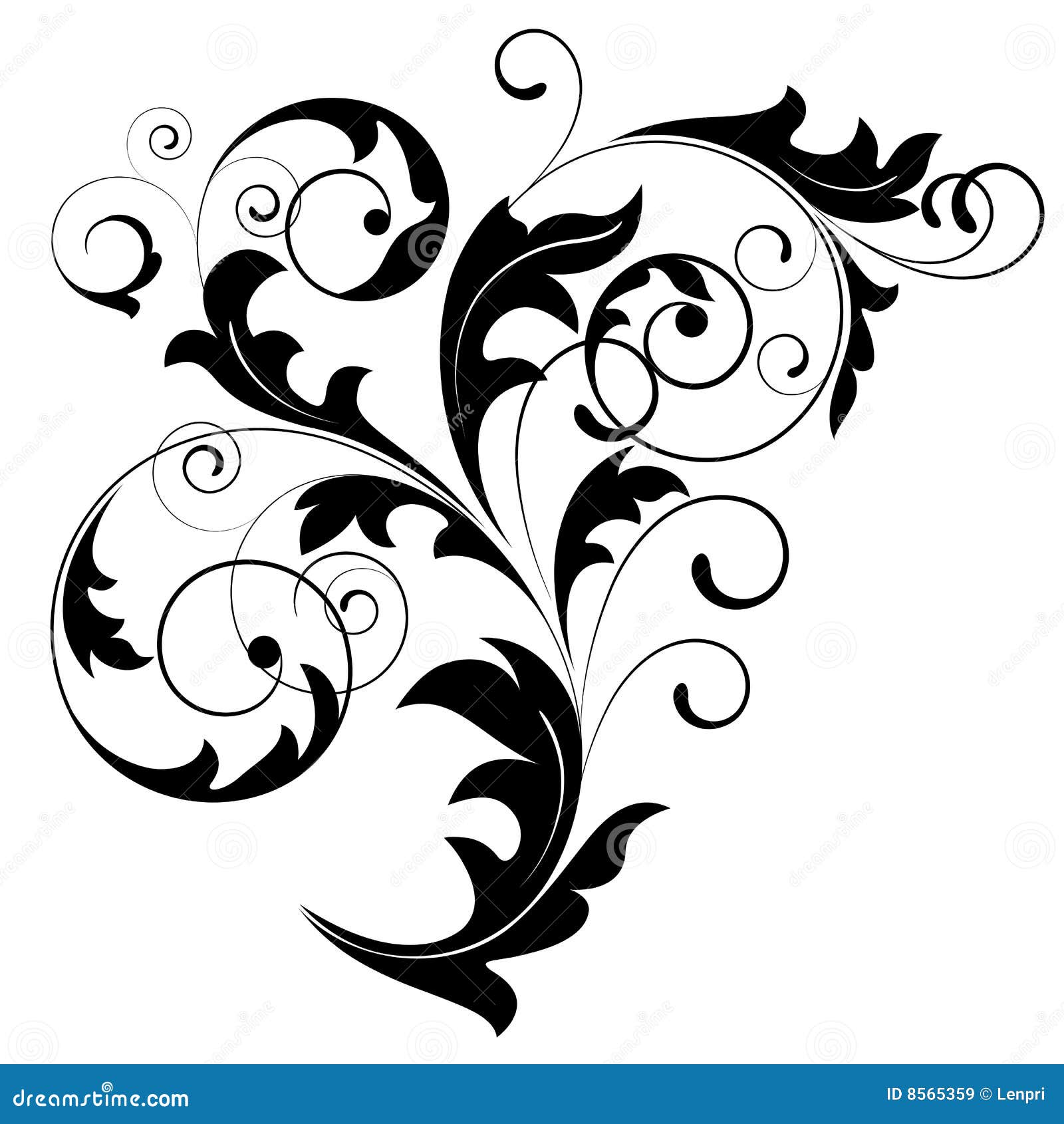 Design element stock vector. Illustration of nature, symbol - 8565359