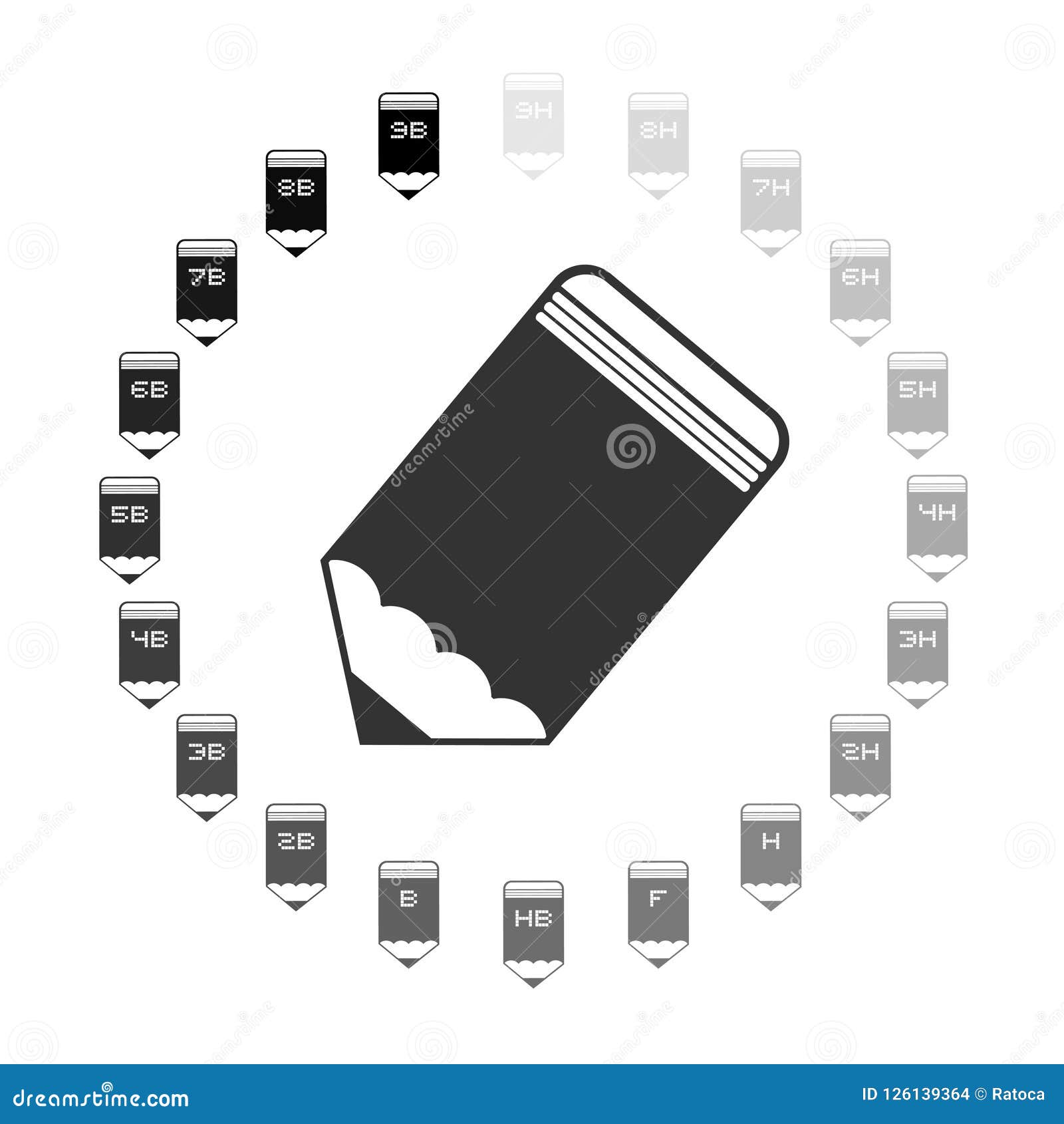 Graphite Pencil Grading Chart