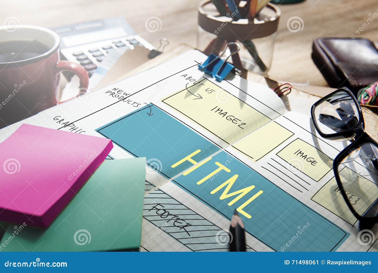 Design HTML Web Design Template Concept Stock Image Image of coffee Design HTML Web Design Template Concept Stock Image Image of coffee