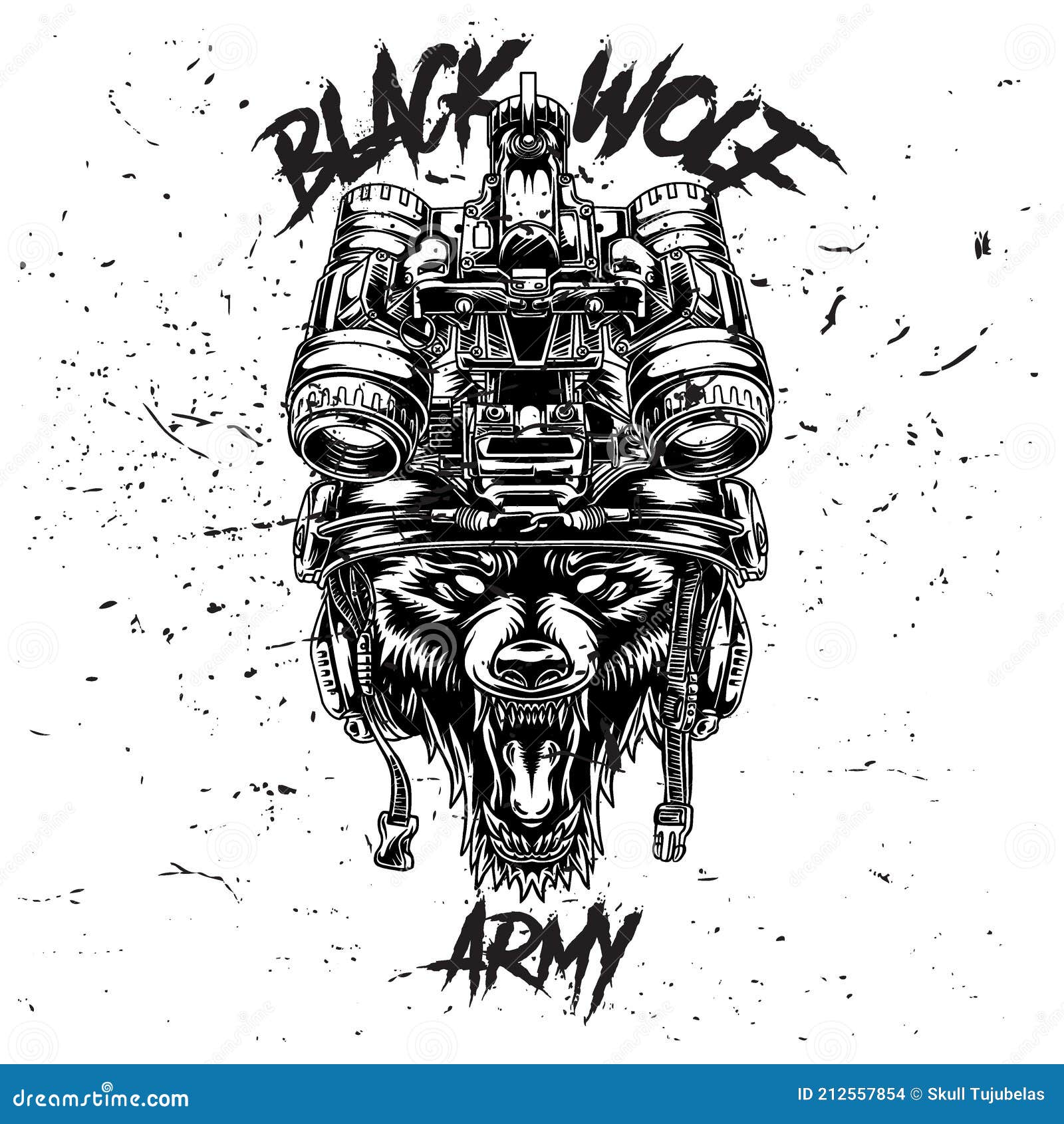   black wolf army