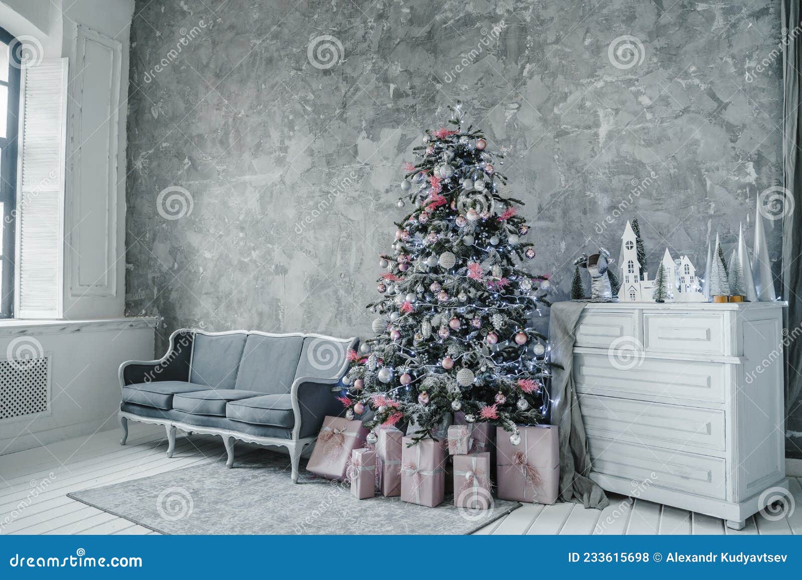 Design of New Interior in Light Colors Stock Photo Image of elegance