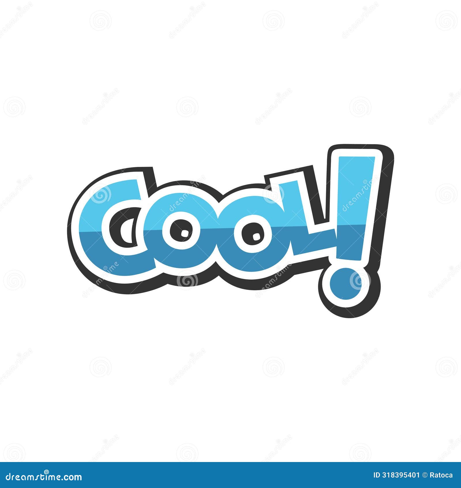 Design Of Onomatopoeia Symbol Cartoon Vector 318395401