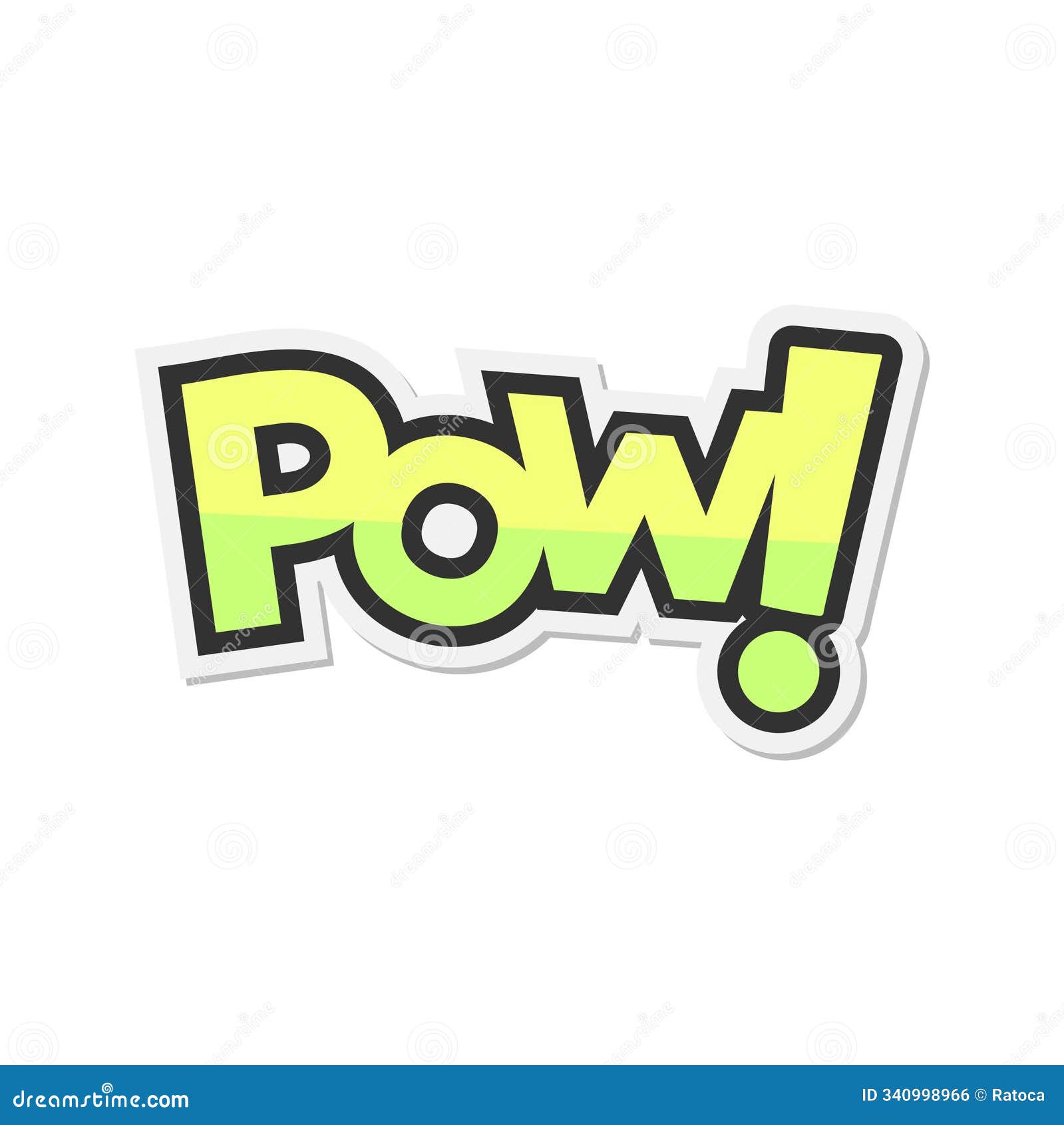 Design Of Onomatopoeia Symbol Vector Illustration