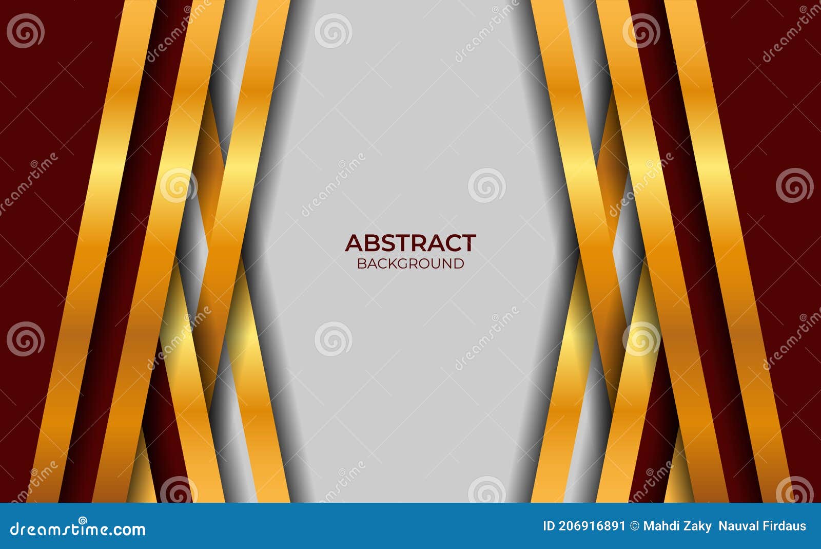 Design Red and Gold Luxury Background Stock Vector Illustration of