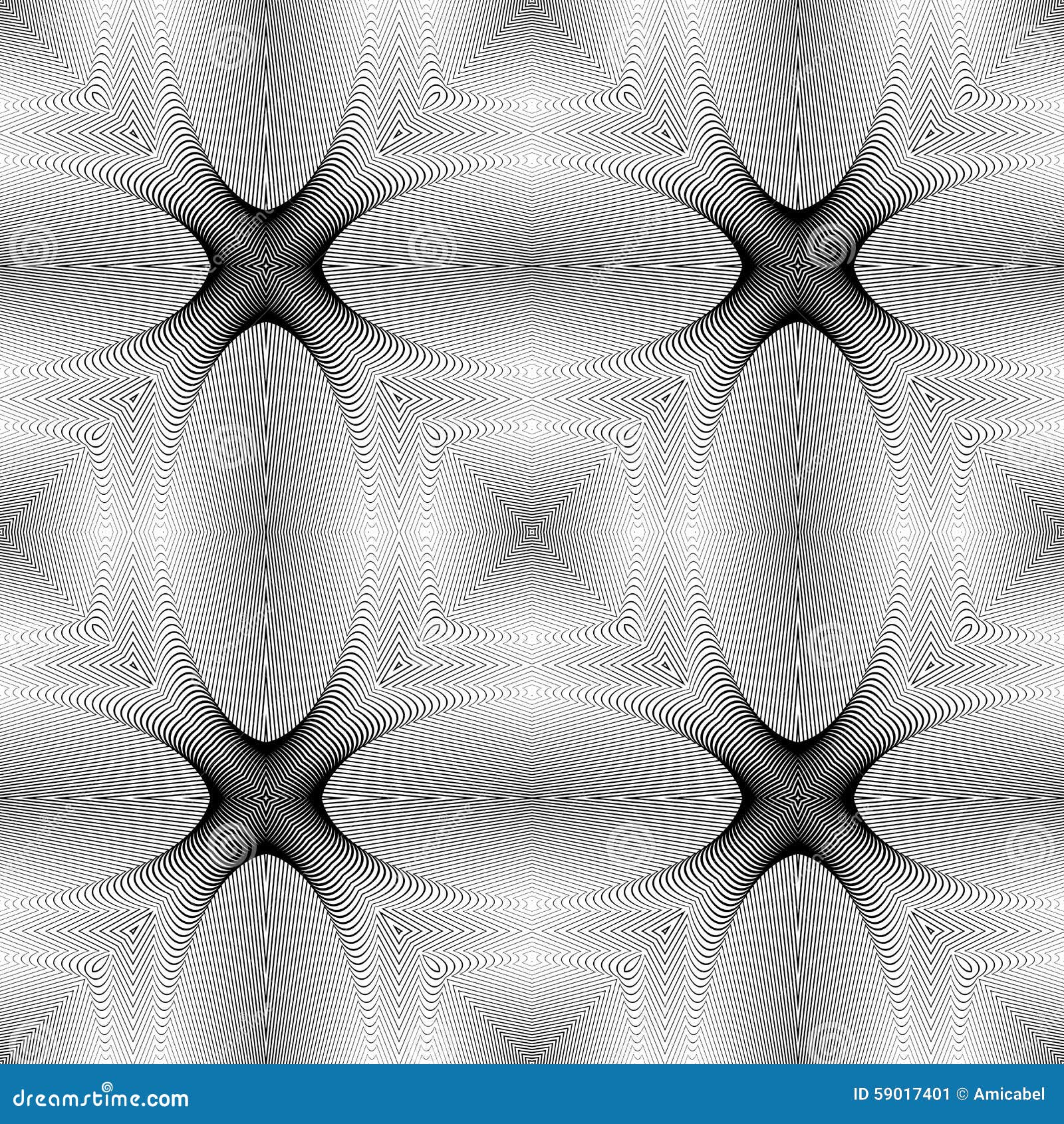 Design Seamless Monochrome Ellipse Pattern Stock Vector - Illustration ...