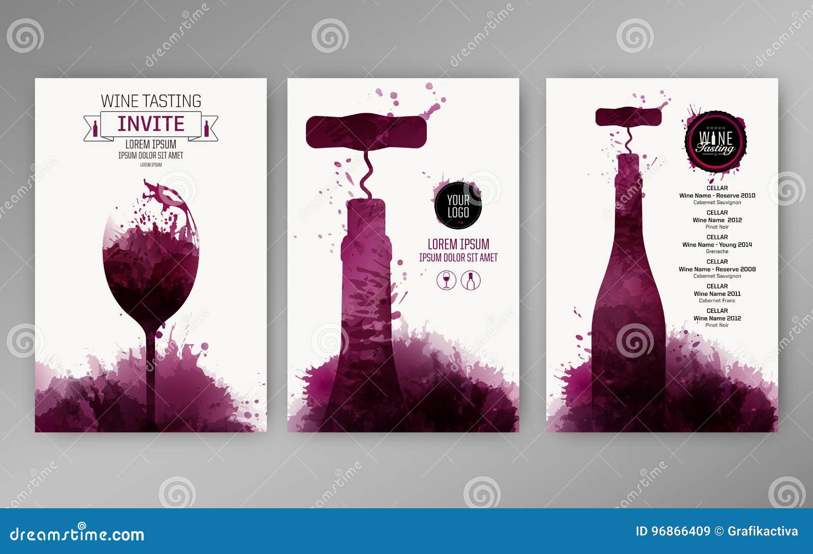 wine list presentation