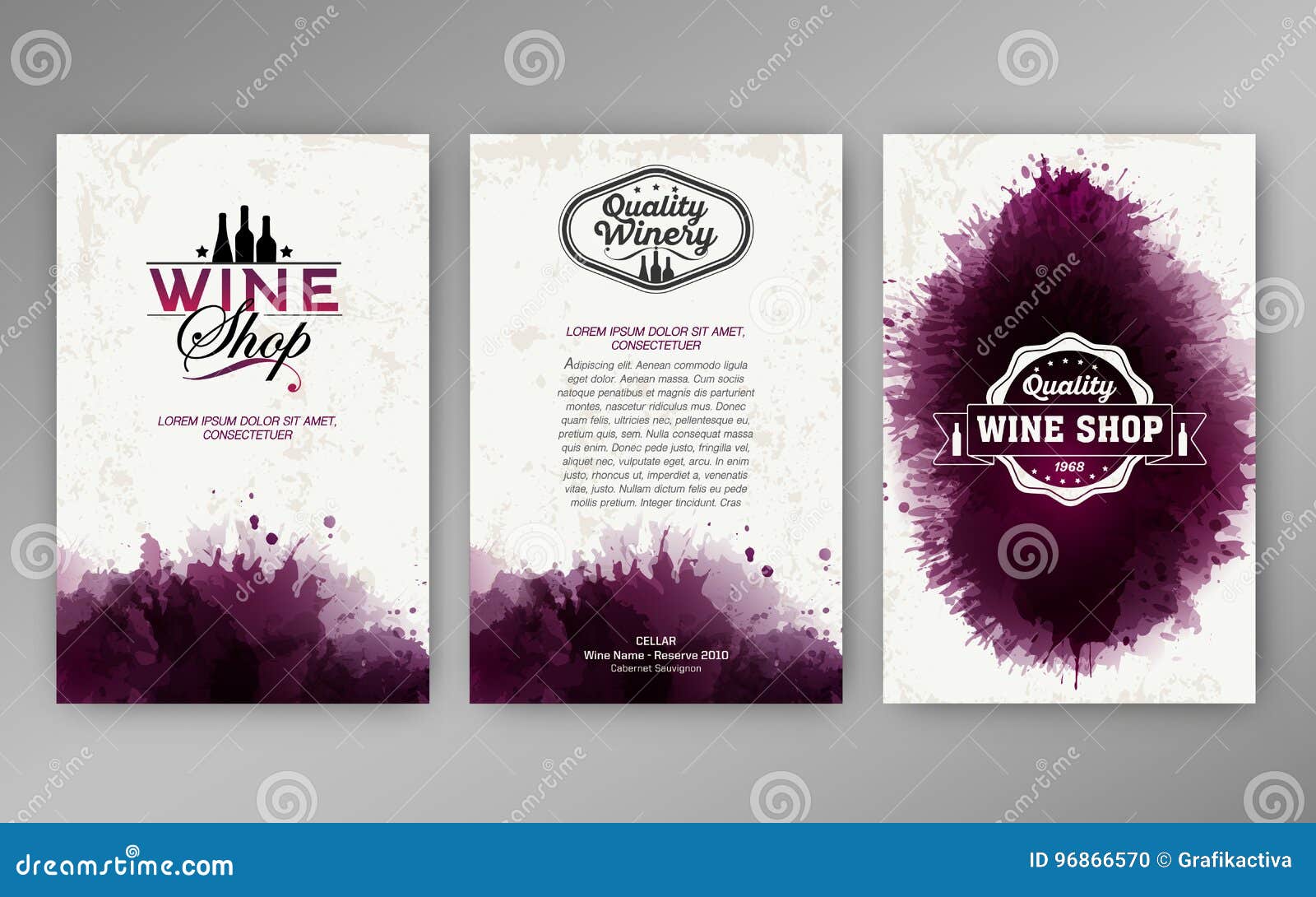 wine list presentation