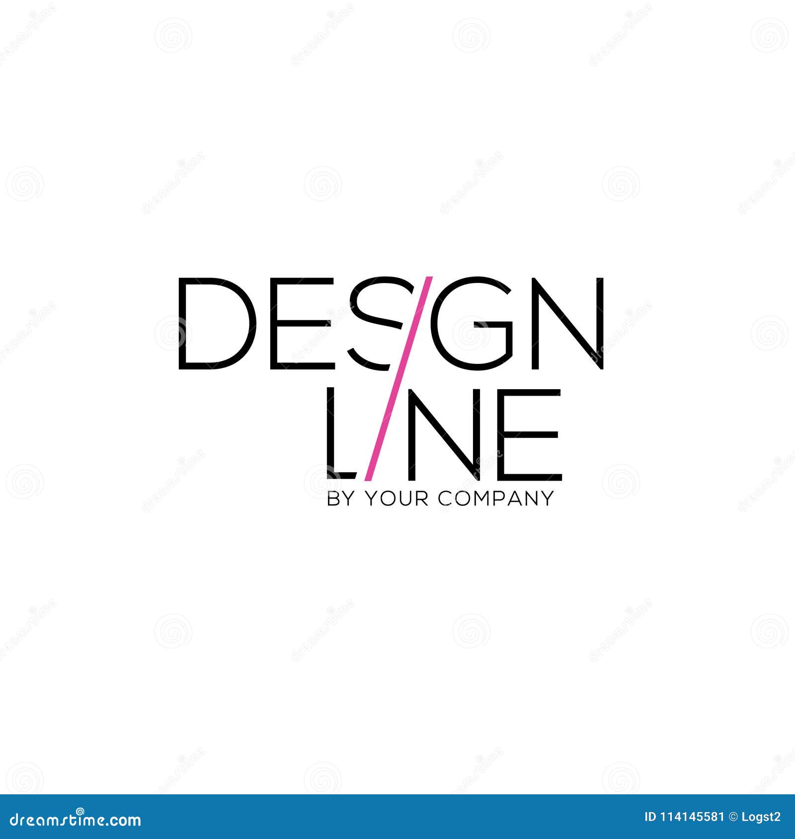 Design Vector Logo Decoration Logo Interiors Emblem Stock