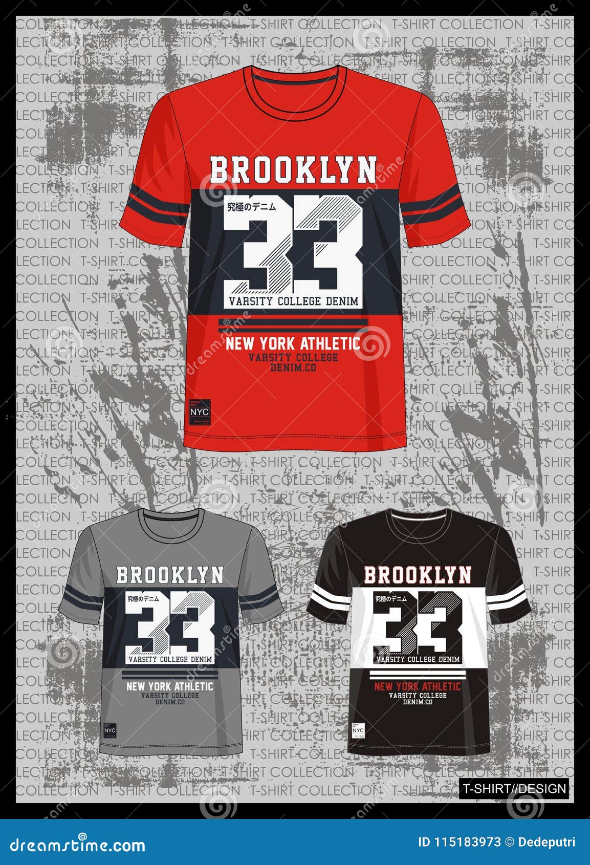 Download Design Vector Template T Shirt Collection For Men 002 ...