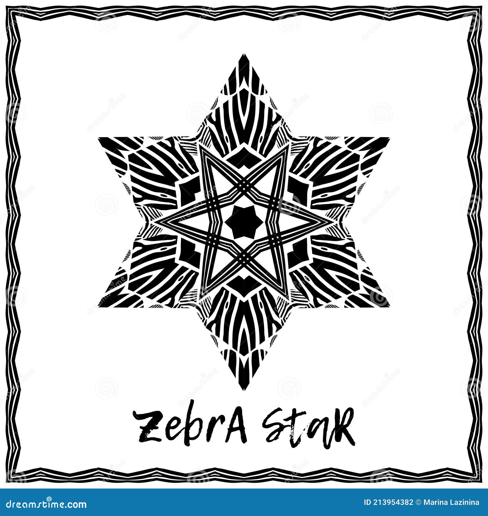  with zebra stripes. black and white color. ethnic boho ornament. seamless background. tribal motif.