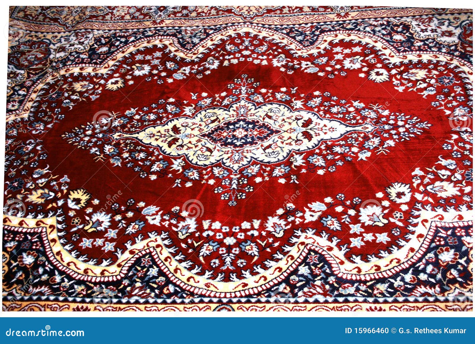 Designed Kashmir Carpet stock photo. Image of surface - 15966460