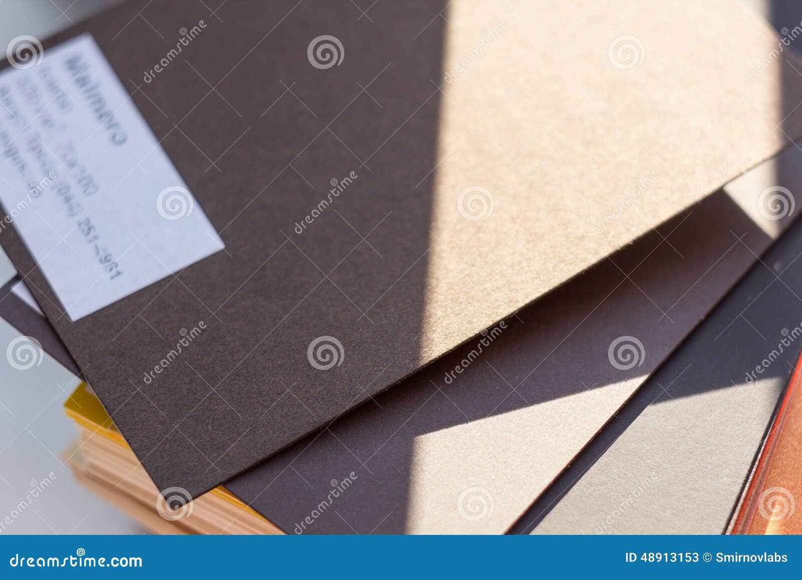 Designer brown card stock image. Image of close, chocolate 48913153