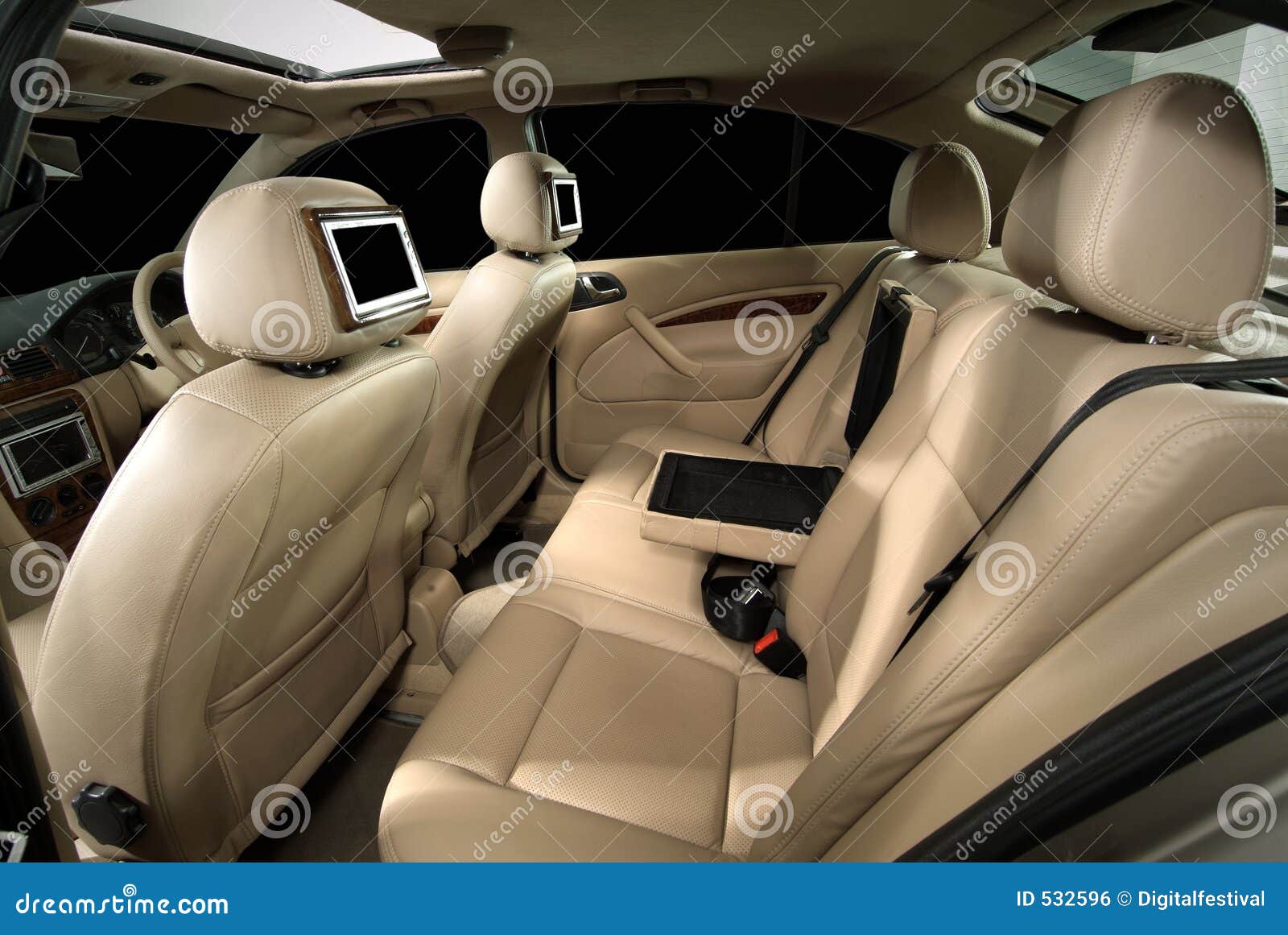 Designer Car Interior Customisation Stock Photo Image Of