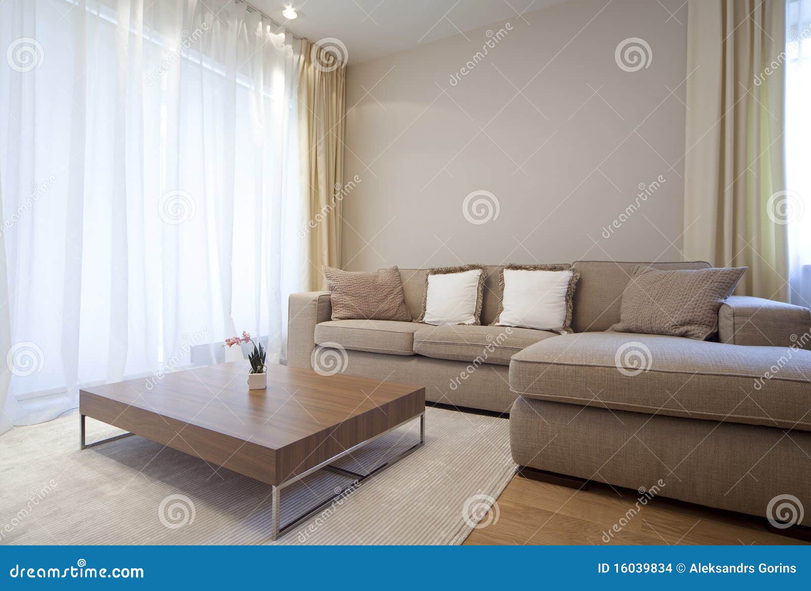Designer living room stock photo. Image of style, room - 16039834