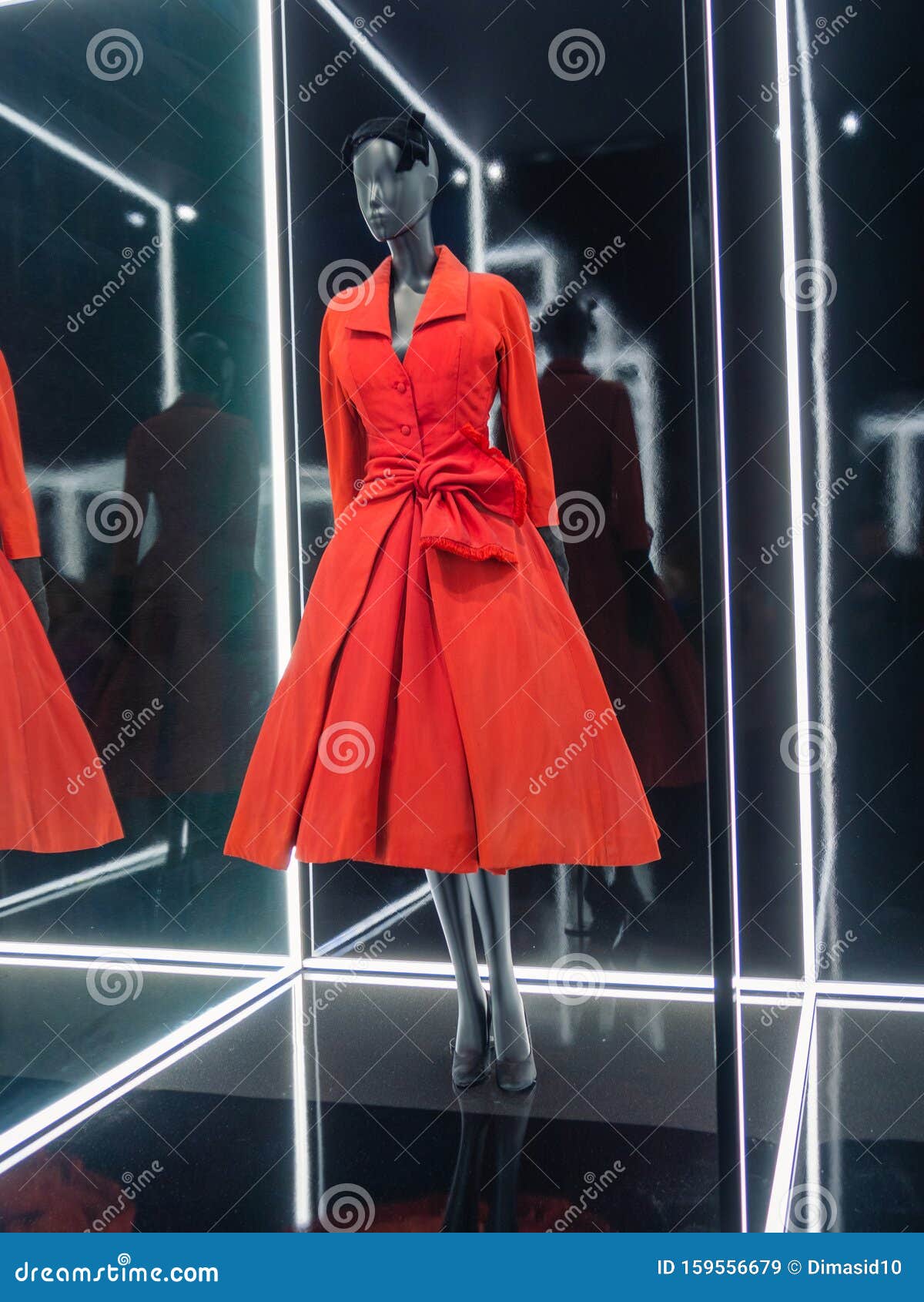 Designer Red Dress by Christian Dior in ...