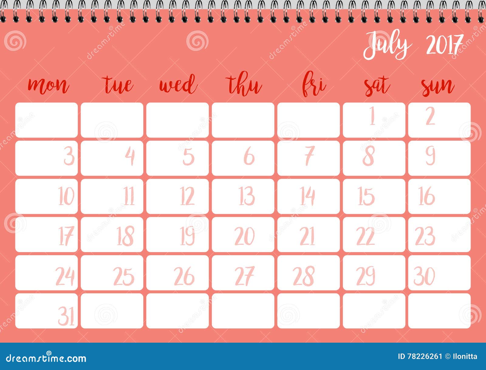 desk-calendar-template-for-month-july-week-starts-monday-stock-vector