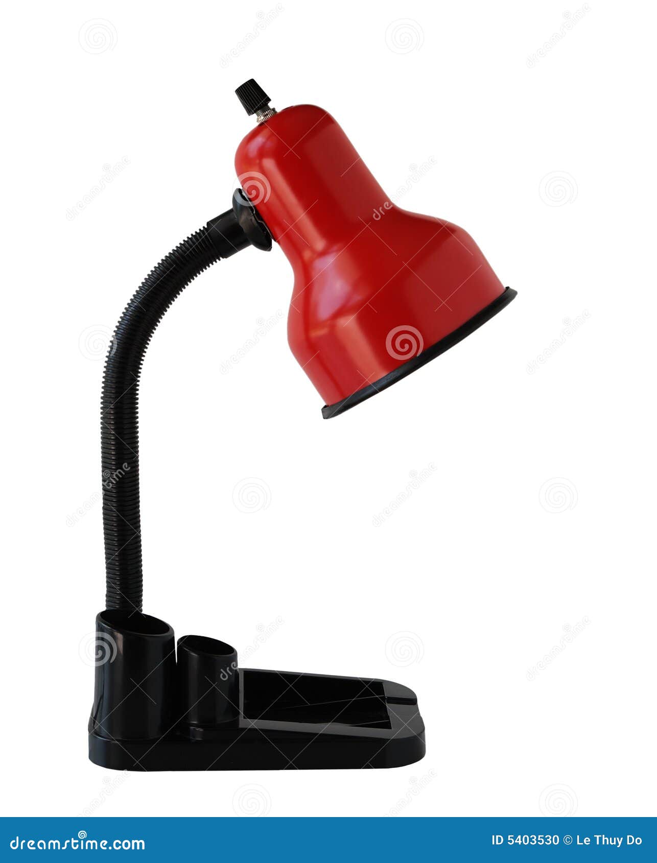 Desk Lamp Continuous Line Drawing. One Line Art Of Home Appliance, Lamp