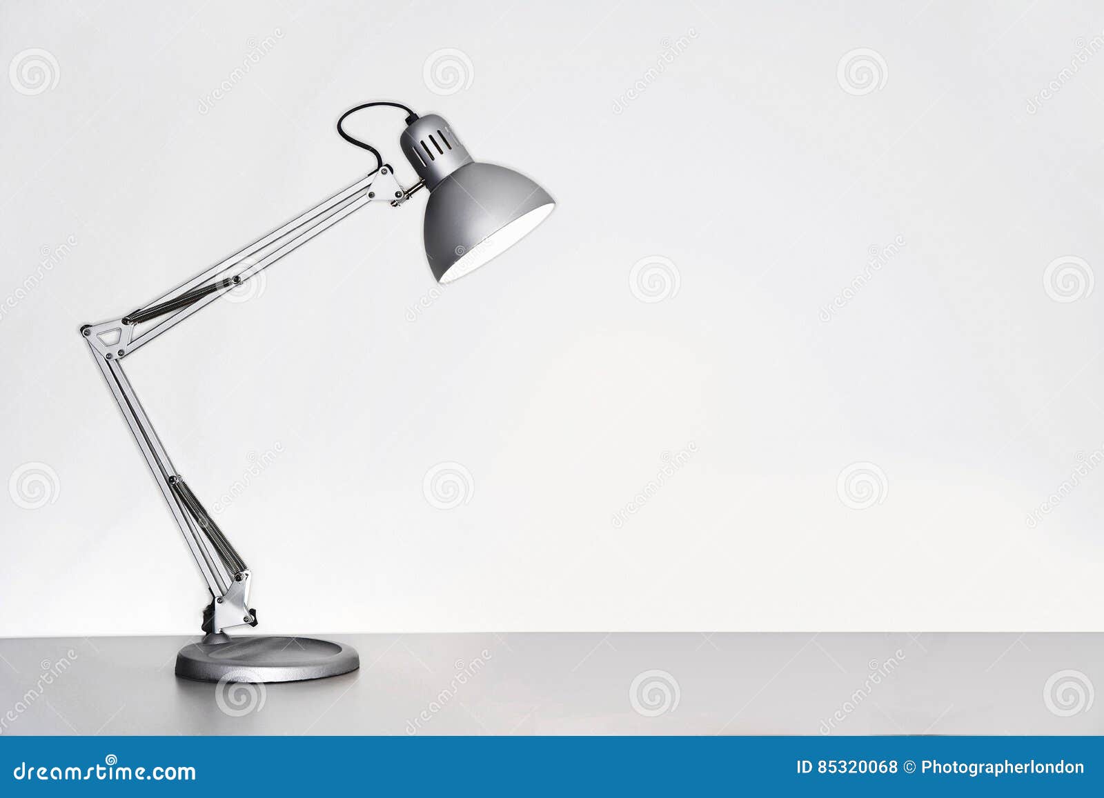 over desk lamp