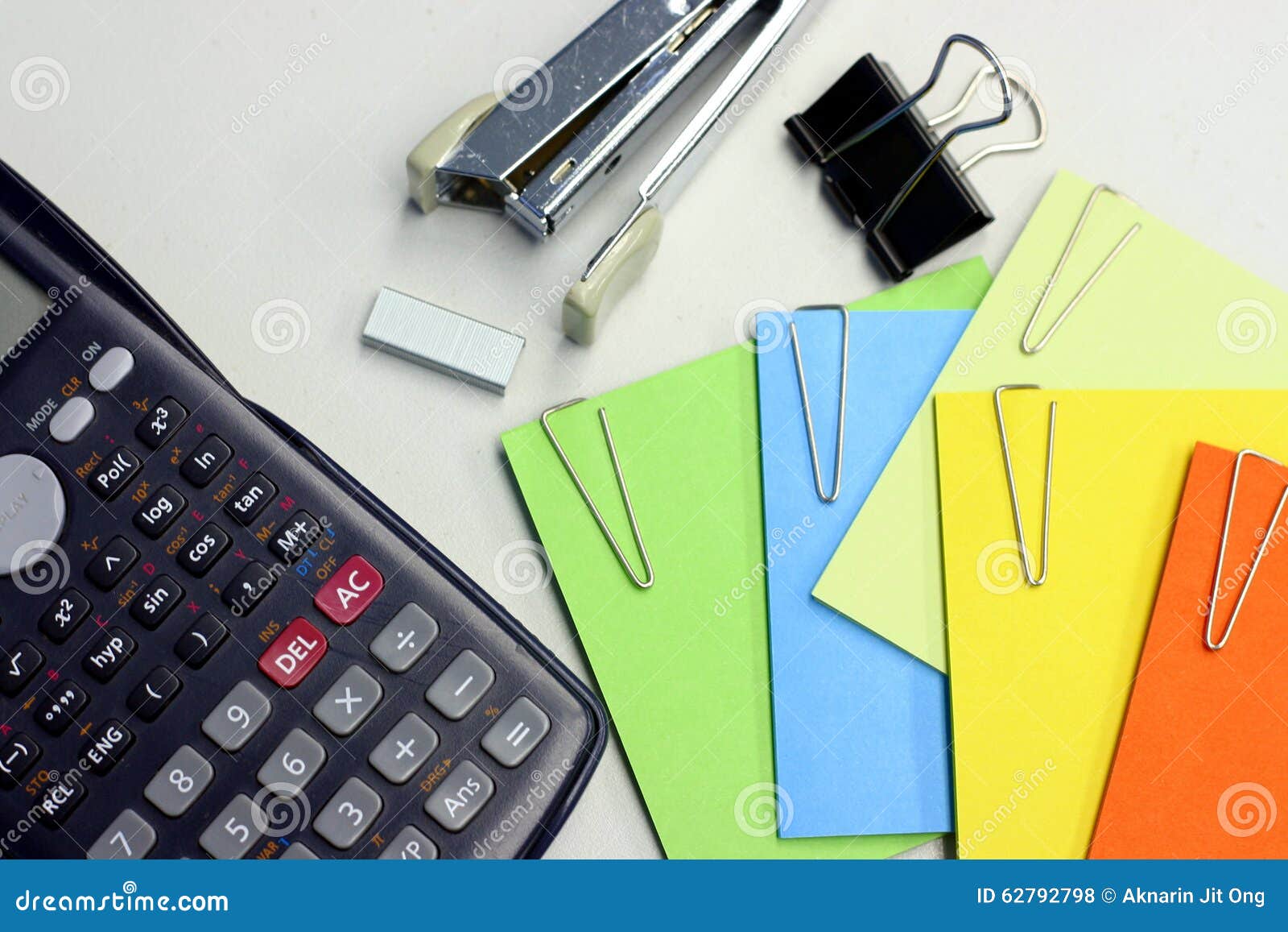Desk office stock photo. Image of equipment, multi, color 62792798