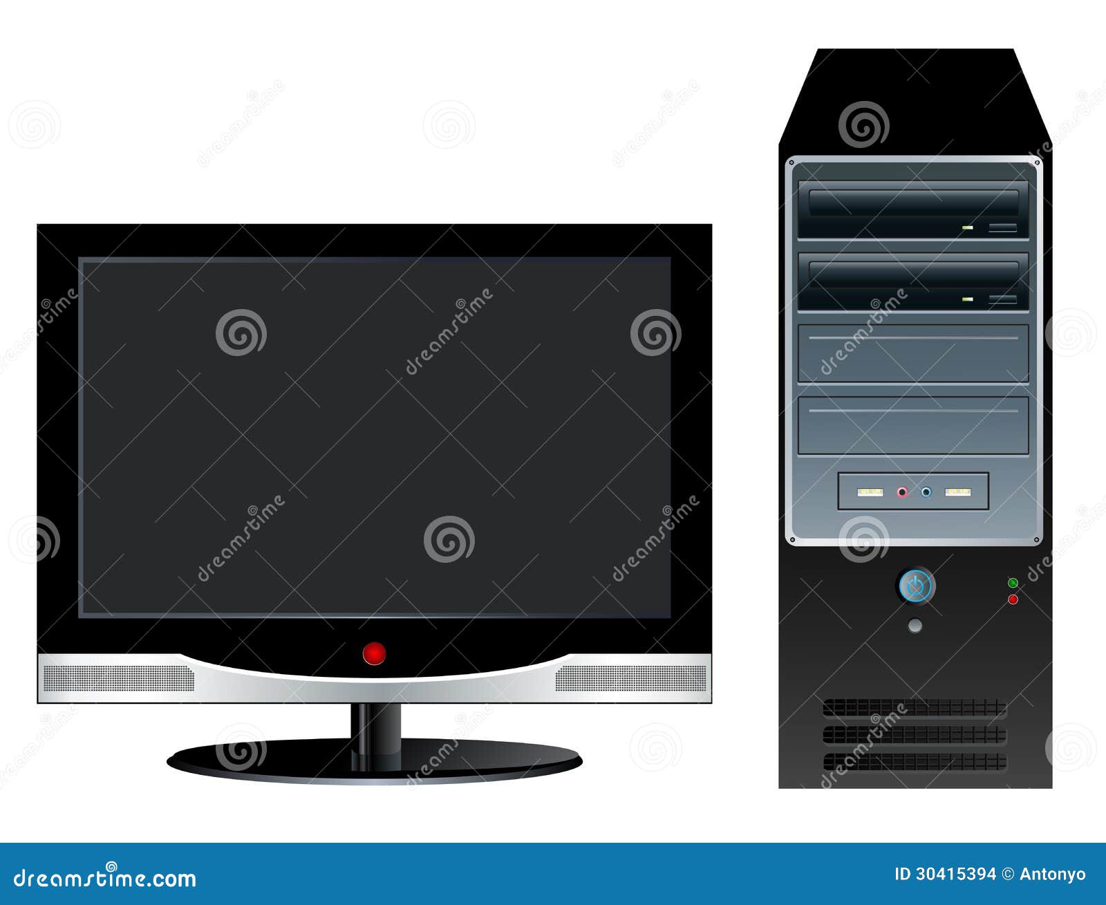 Stock Images: Desktop Computer