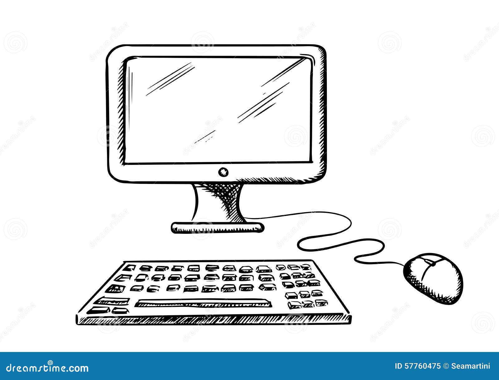 Computer Keyboard Stock Illustrations, Royalty-Free Vector Graphics & Clip  Art - iStock | Computer mouse, Computer keyboard close up, Computer