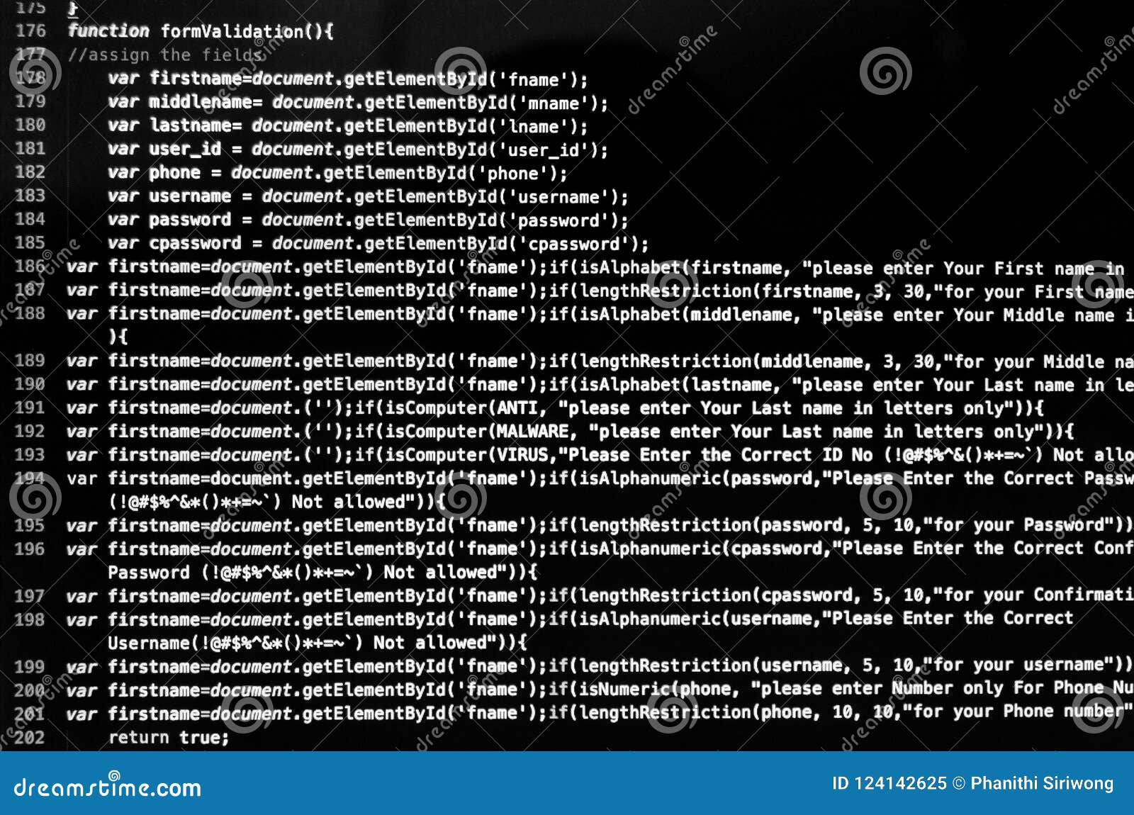 Desktop Source Code and Wallpaper by Computer Language with Coding and  Programming. Stock Image - Image of develop, black: 124706065