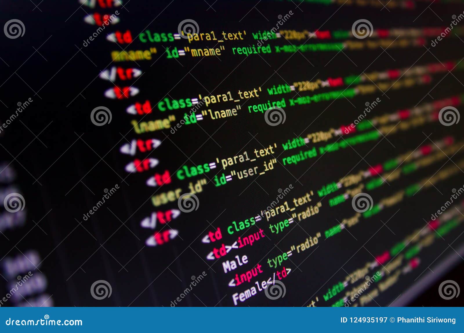 Desktop Source Code and Wallpaper by Computer Language with Coding and  Programming. Stock Image - Image of focus, desktop: 124935197