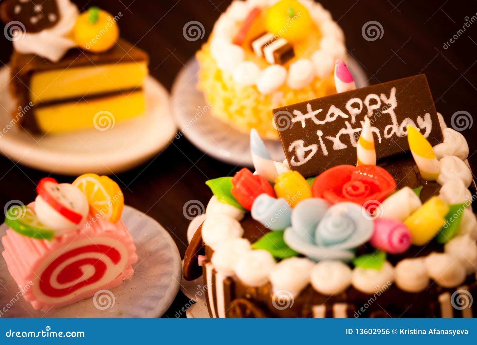 Dessert di festa fotografia stock. Immagine di background - 13602956