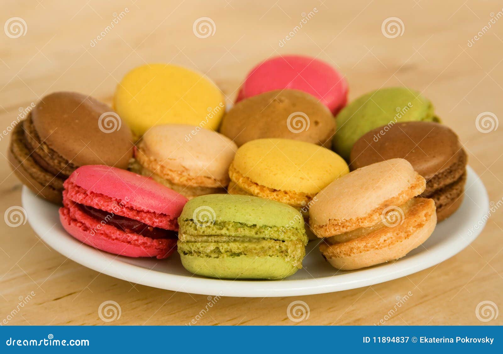 Dessert Français Traditionnel Image stock Image du calories, multicolore 11894837