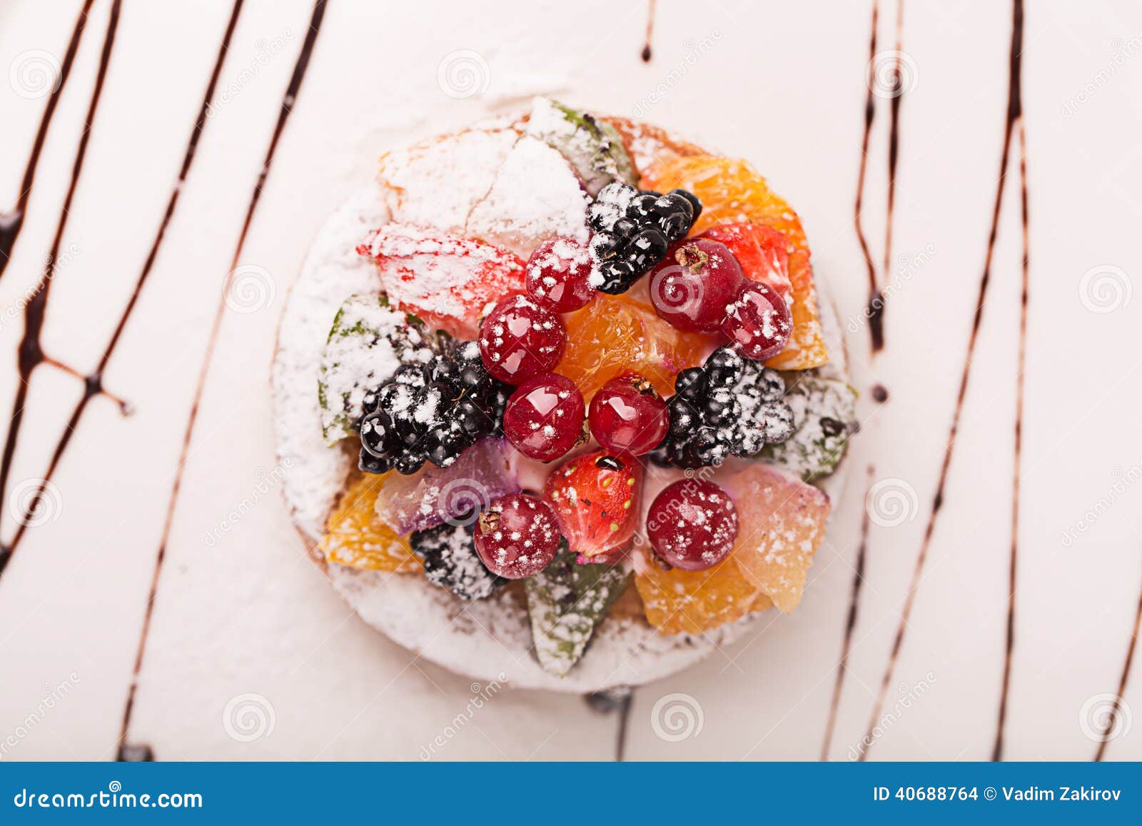 Dessert Français Traditionnel Photo stock Image du tarte, dessert 40688764