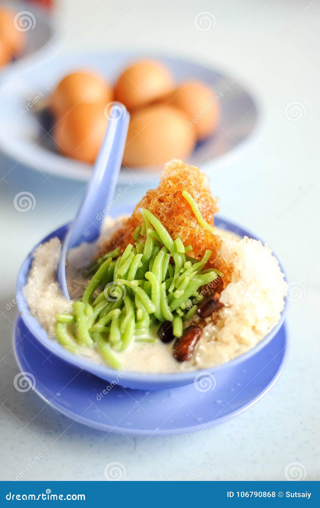 Dessert Malaysia with Syrup Stock Photo Image of penang, outdoor 106790868