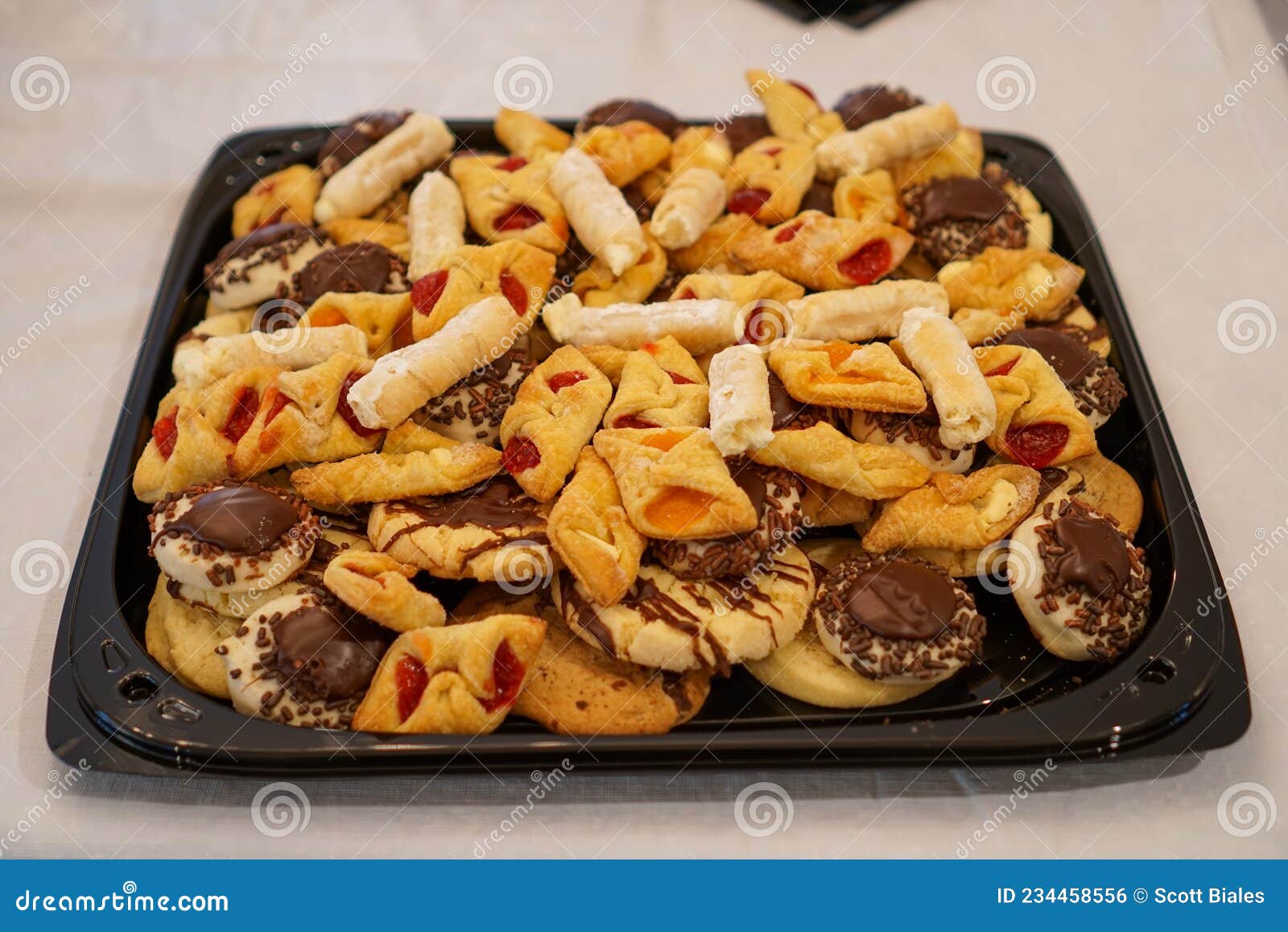 Dessert Tray and Other Baked Goods Stock Photo Image of delicious