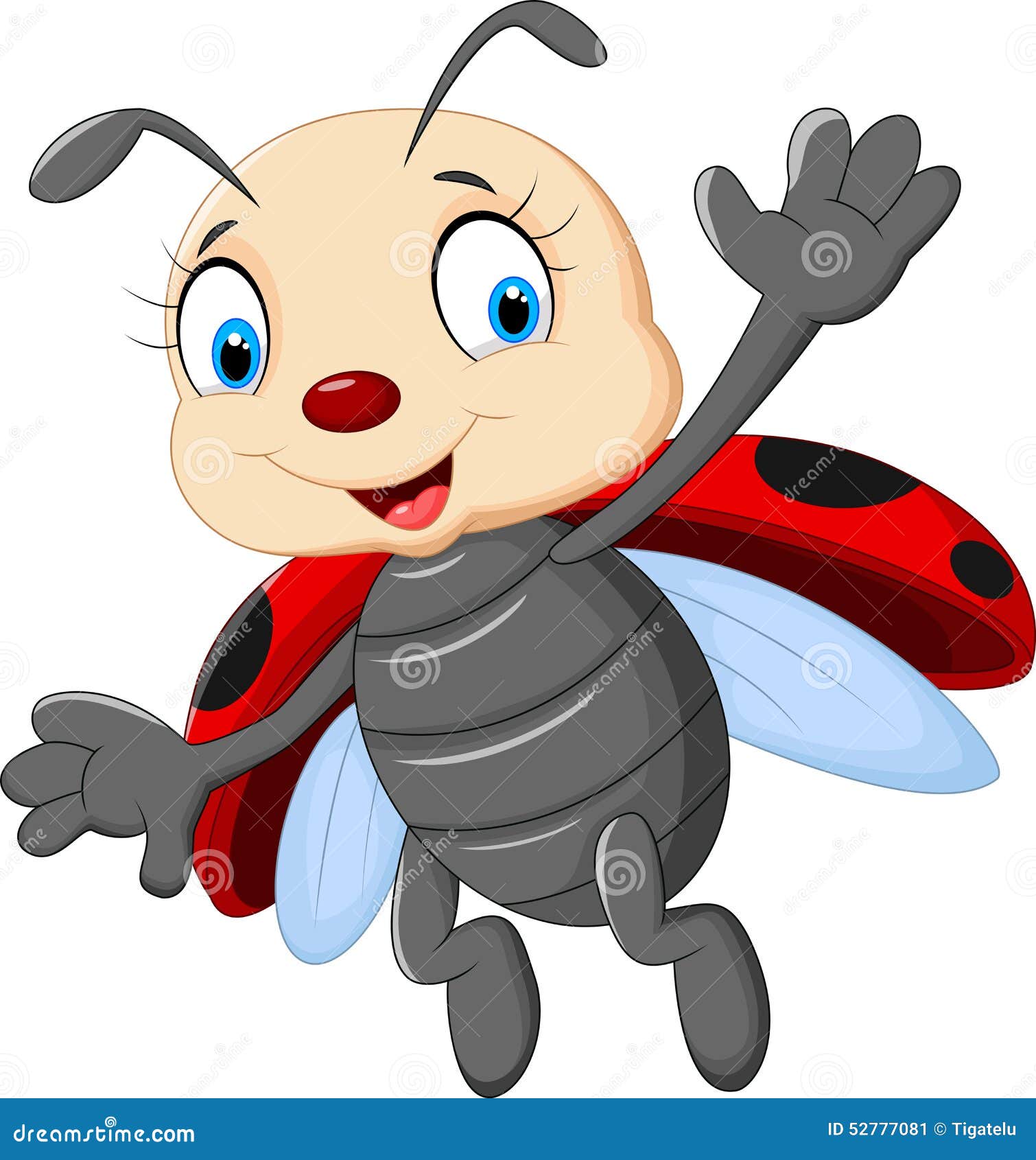 Dessin Animé Mignon De Coccinelle Illustration de Vecteur ... Dessin Animé Mignon De Coccinelle Illustration de Vecteur ...