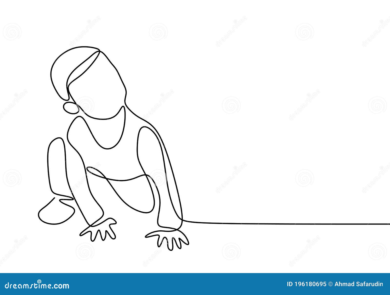 Dessin Au Trait Simple Continu De Joli Bebe Dans Ramper Le Garcon Mignon Apprennent A Ramper Sur Le Sol Isolee Sur Le Fond Blanc Illustration De Vecteur Illustration Du Regarder Ligne Dessin Au Trait Simple Continu De Joli Bebe Dans Ramper Le Garcon Mignon Apprennent A Ramper Sur Le Sol Isolee Sur Le Fond Blanc Illustration De Vecteur Illustration Du Regarder Ligne