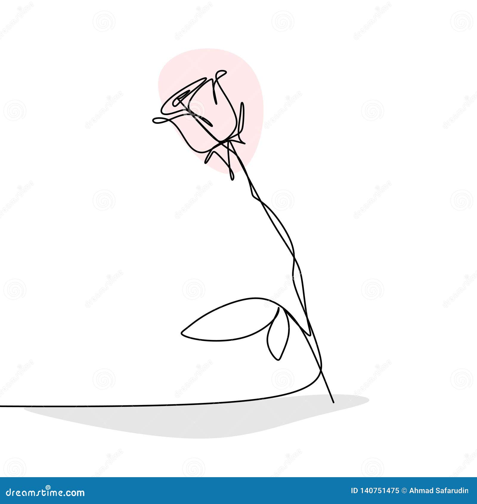 Dessin Au Trait Simple De Fond Simple Tire Par La Main De Minimalisme De Style De Lineart De Fleur D Illustration Rose De Vecteur Illustration De Vecteur Illustration Du Illustration Fond 140751475