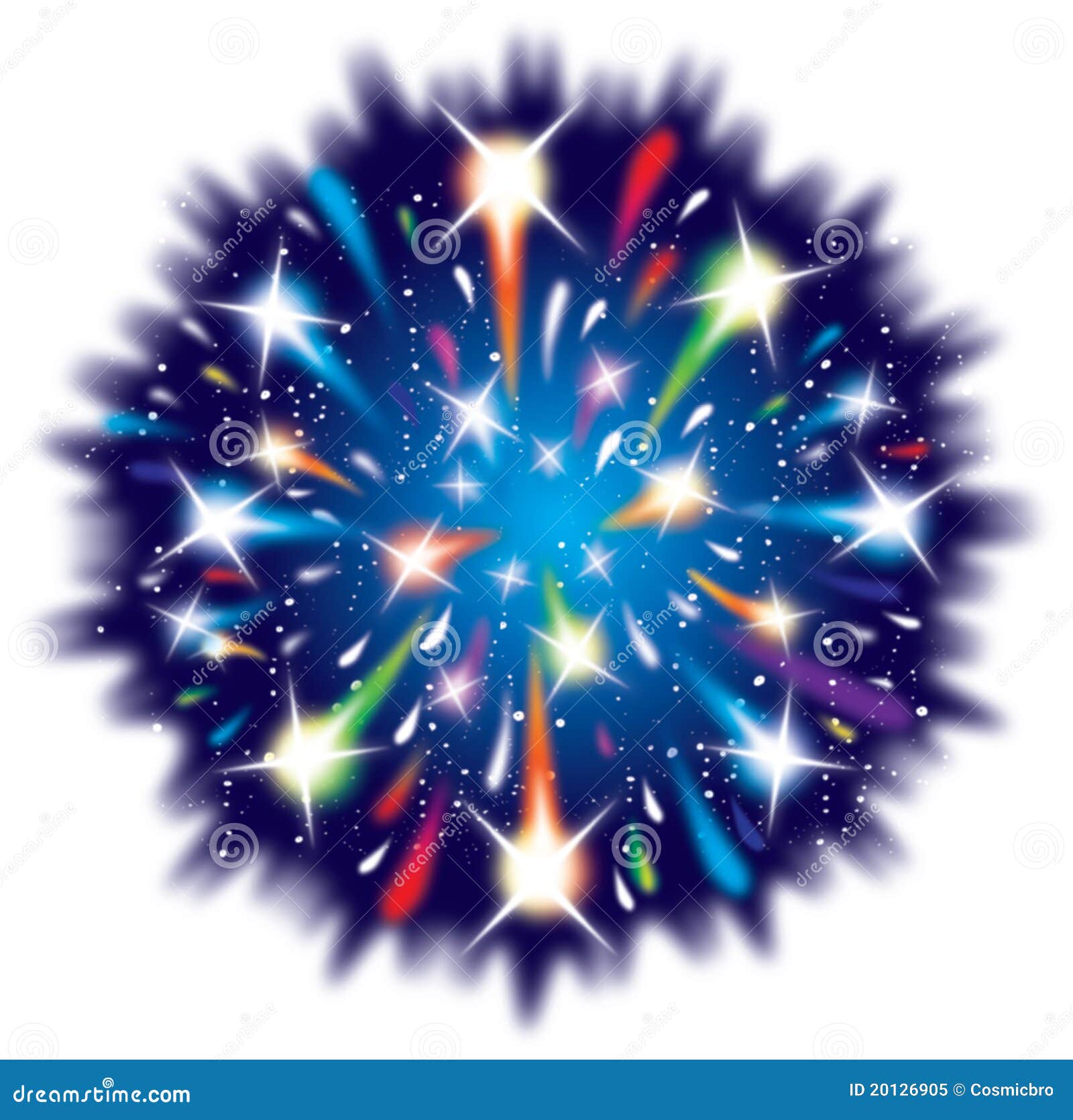 photo libre de droits dessin d explosion de feu d artifice de clbration image