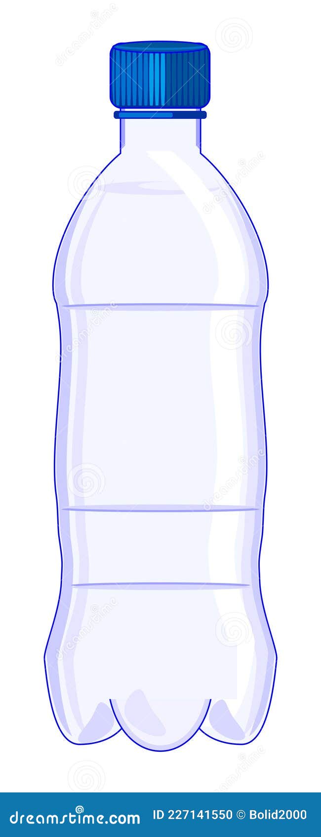 Dessin de bouteille d'eau illustration stock. Illustration du  rafraîchissement - 227141550