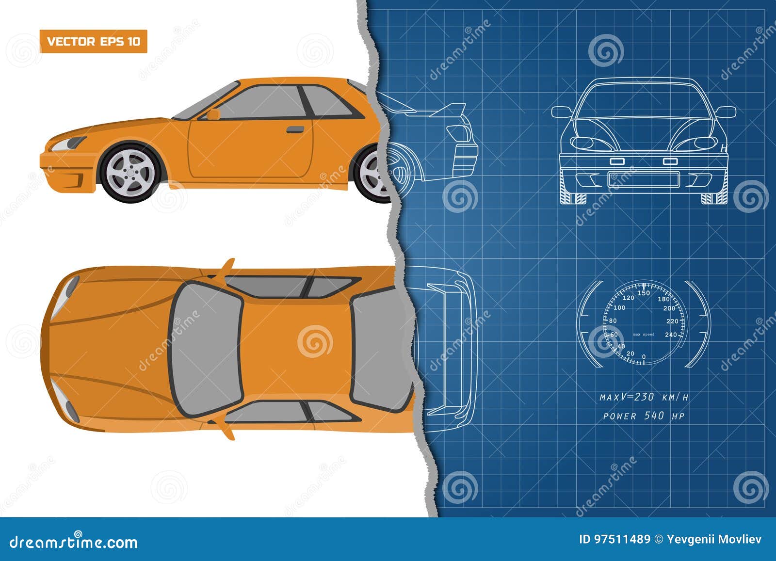 Dessin De La Voiture Sur Un Fond Bleu Vue De Cote De Dessus Avant Et Modele Industriel De Vehicule Illustration De Vecteur Illustration Du Forme Plat Dessin De La Voiture Sur Un Fond Bleu Vue De Cote De Dessus Avant Et Modele Industriel De Vehicule Illustration De Vecteur Illustration Du Forme Plat