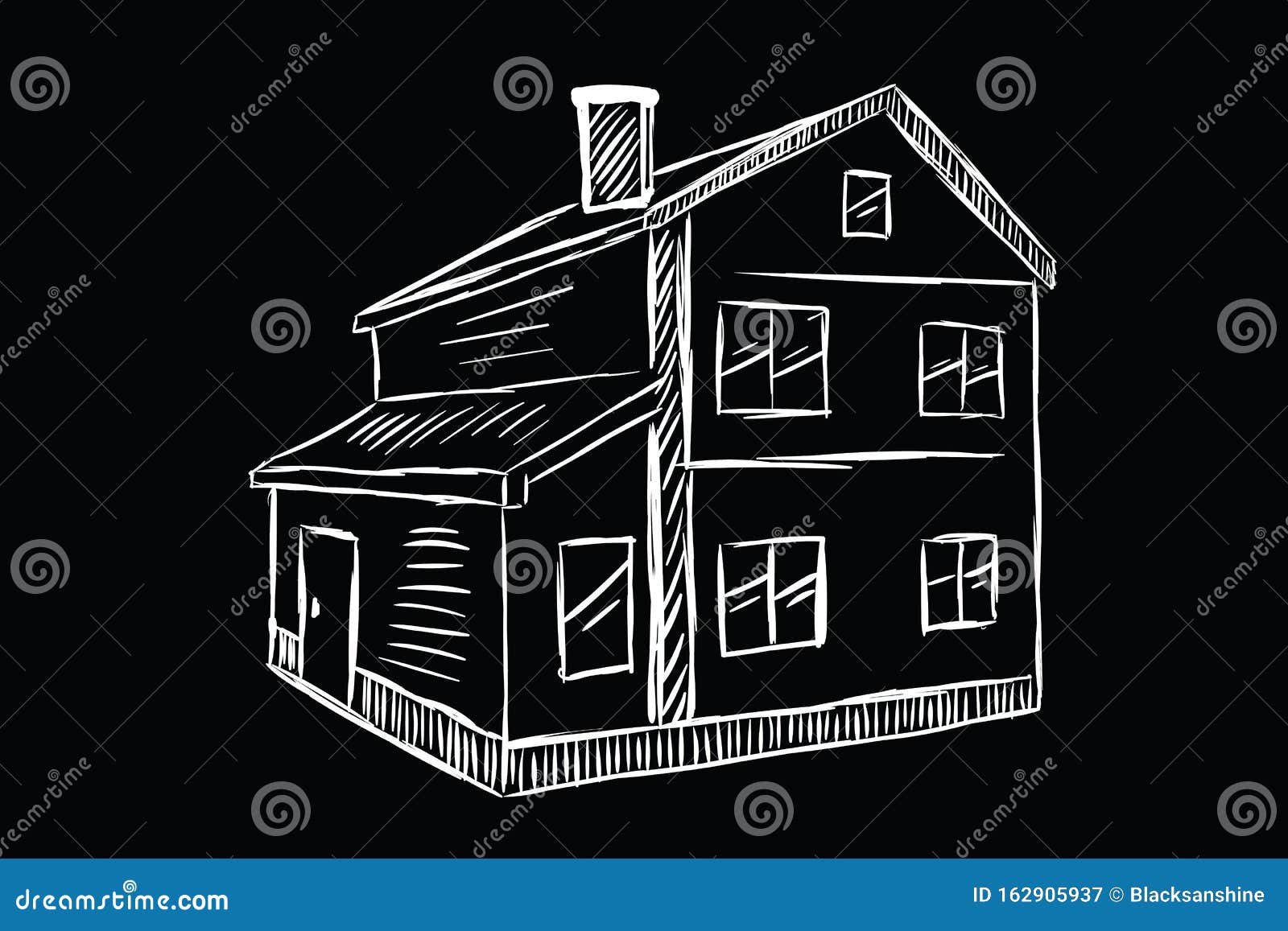 Dessin De Maison De Deux Etages Noir Blanc Illustration De Vecteur Illustration Du Conception Neuf Dessin De Maison De Deux Etages Noir Blanc Illustration De Vecteur Illustration Du Conception Neuf