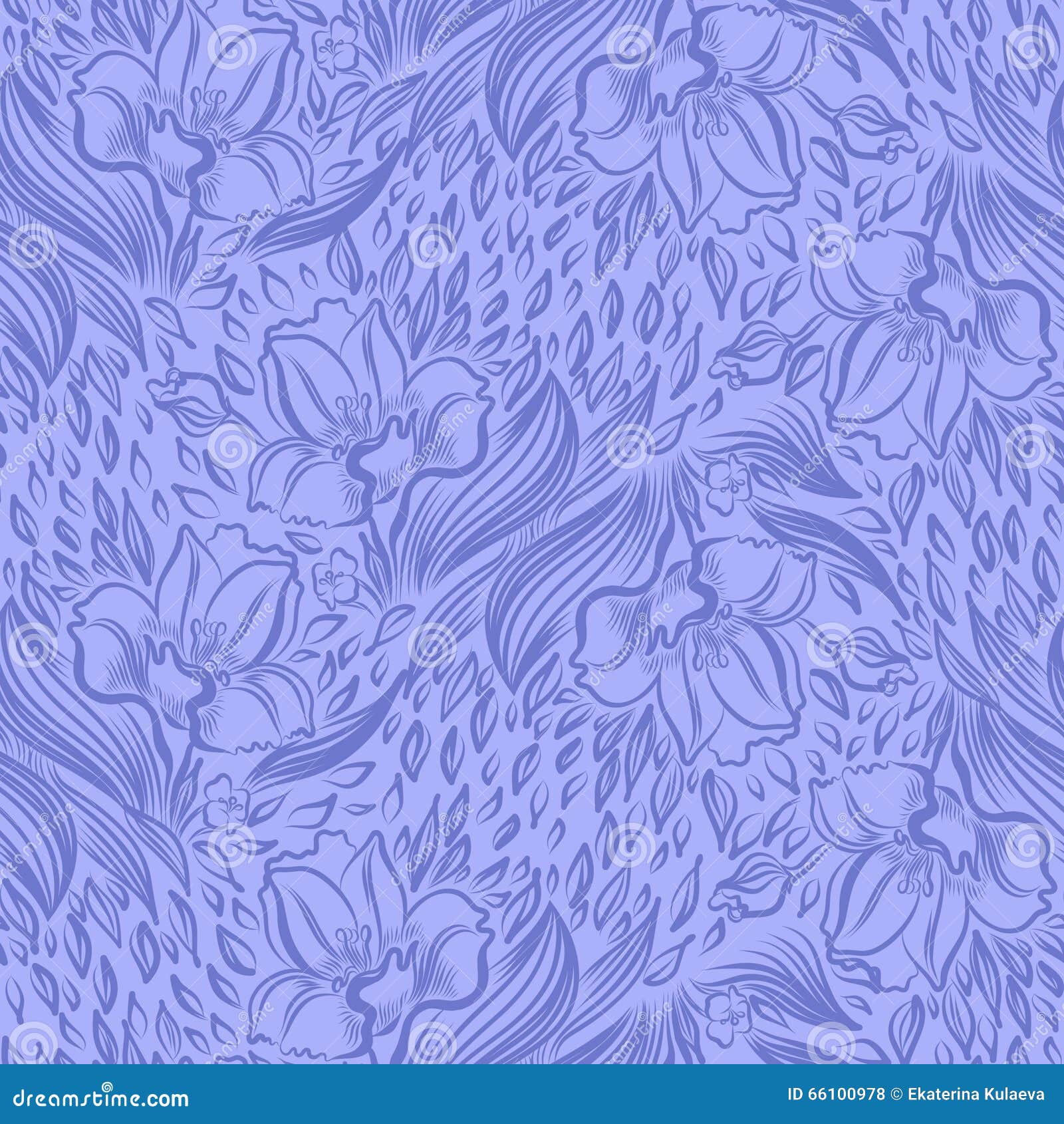 Dessin De Tatouage De Fleur De Ressort De Narcisse