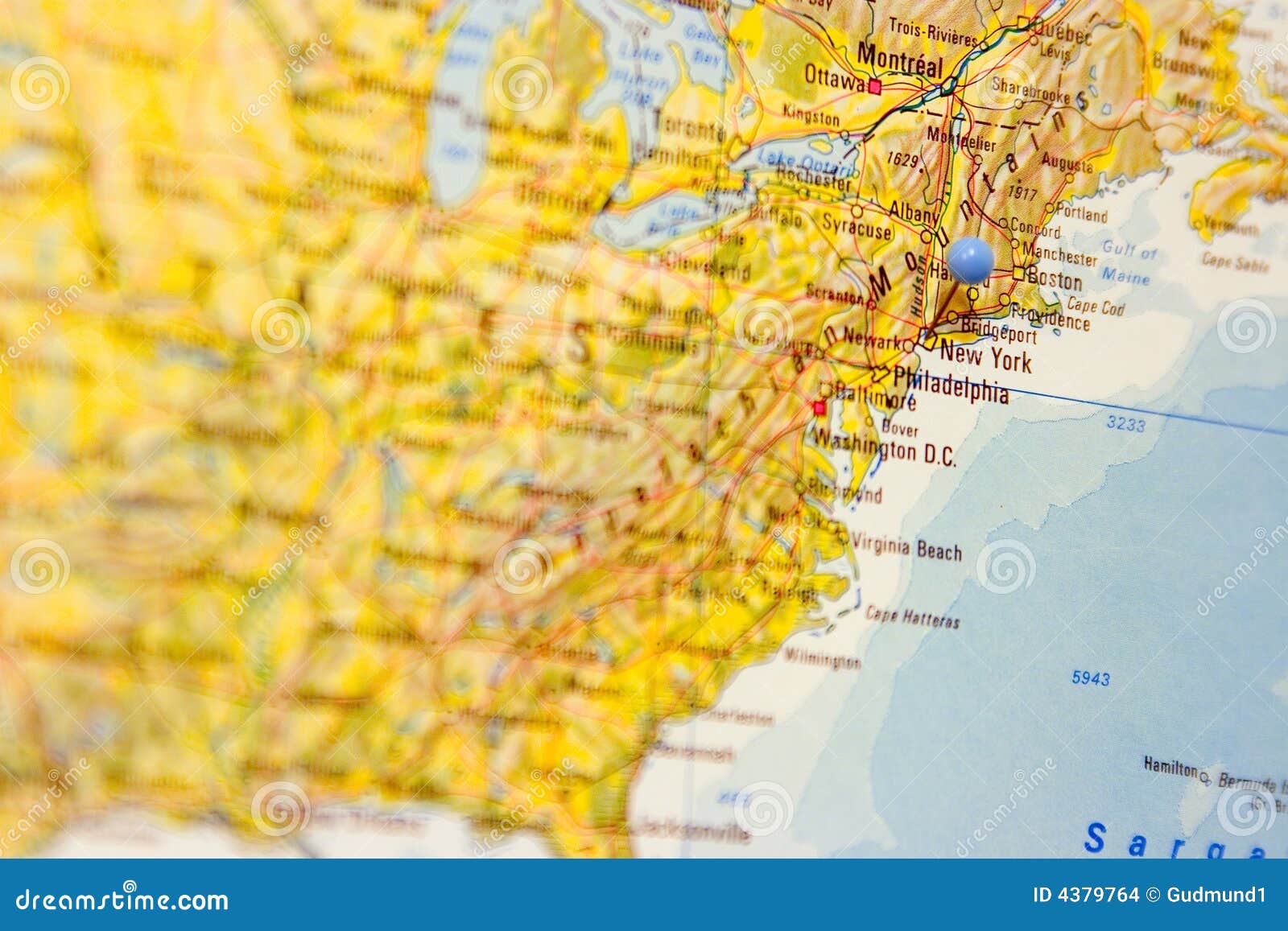 Destination: New York stock photo. Image of travel, cartography - 4379764