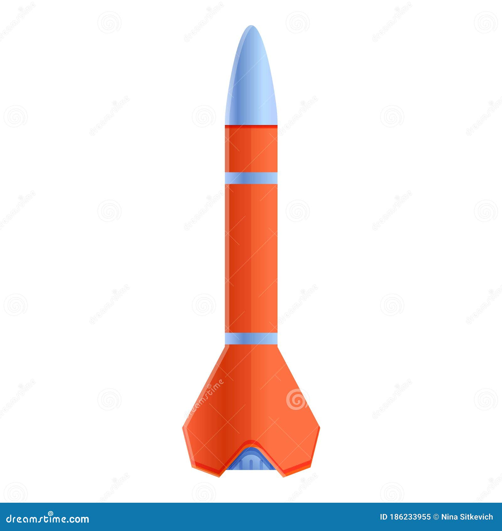 Destruction Missile Icon, Cartoon Style Stock Vector - Illustration of  danger, nuclear: 186233955