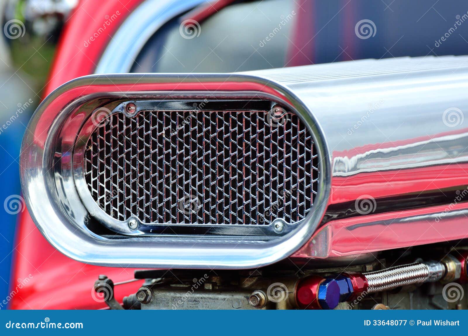 Detail of Air Intake on Car Stock Image Image of customization