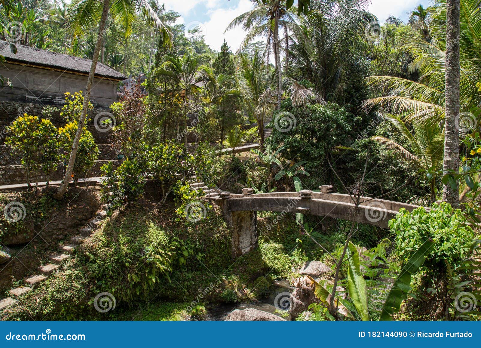 detail of a bali temple