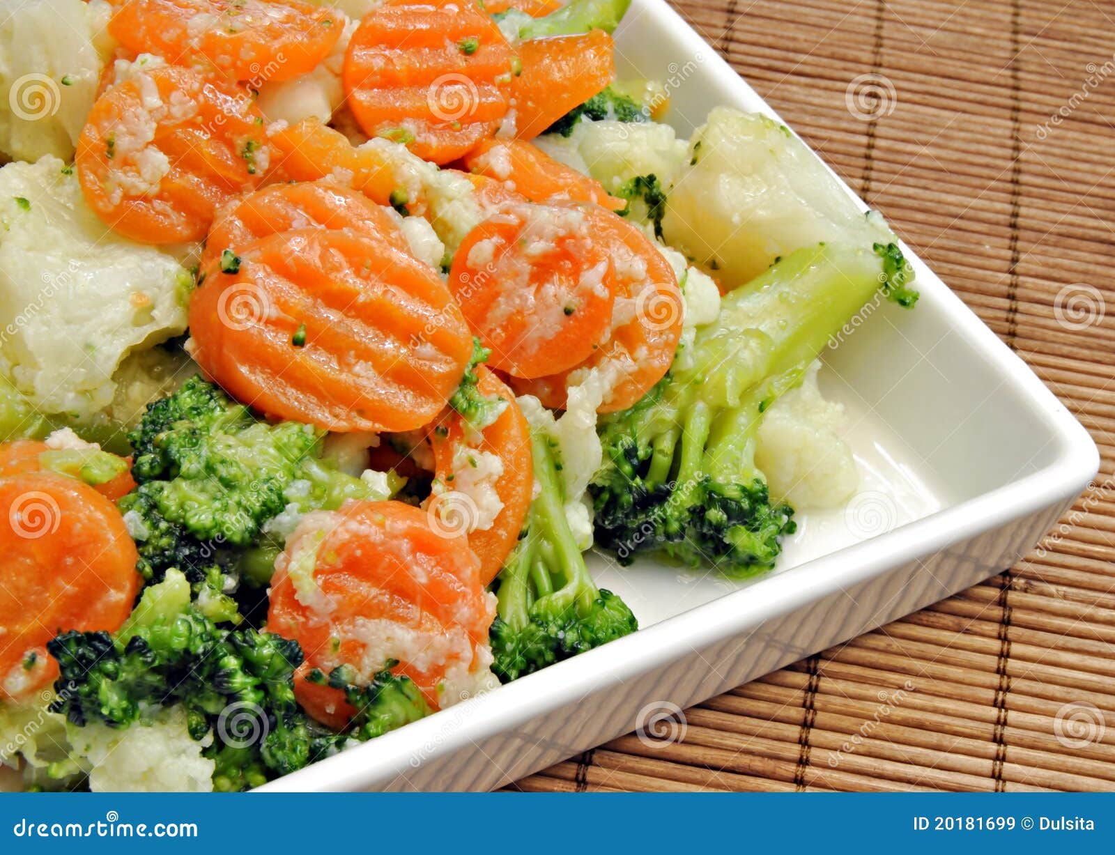 Detail of Carrot, Cauliflower and Broccoli Stock Image Image of